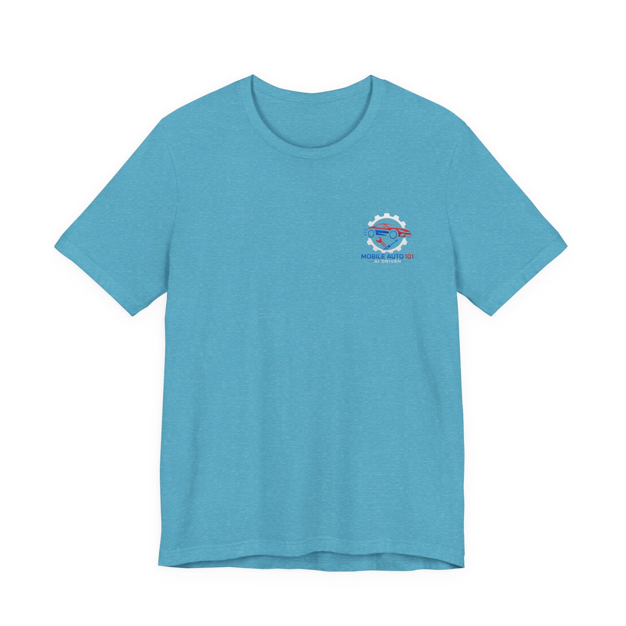 Mobile Auto 101 3rd Ed. (front and back design)-Unisex Jersey Short Sleeve Tee