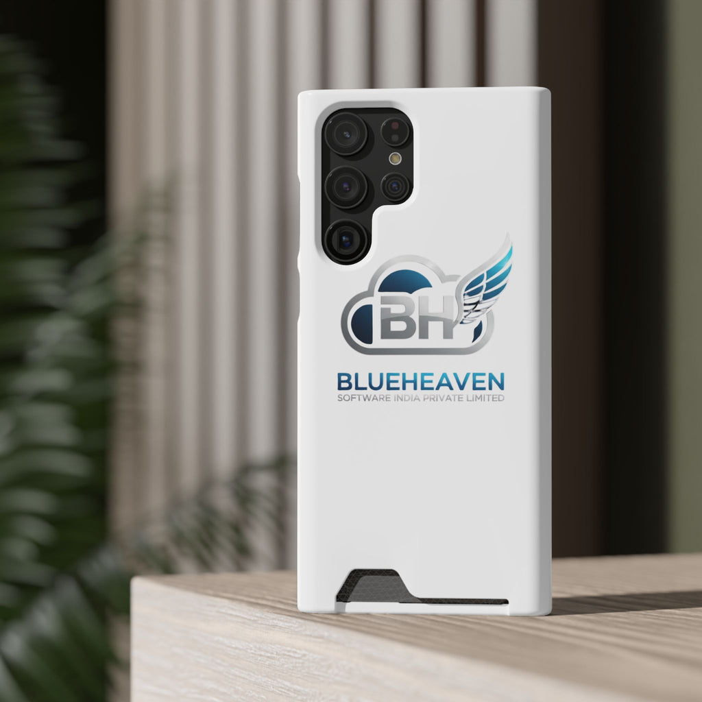 BlueHeaven Logo Phone Case with Card Holder