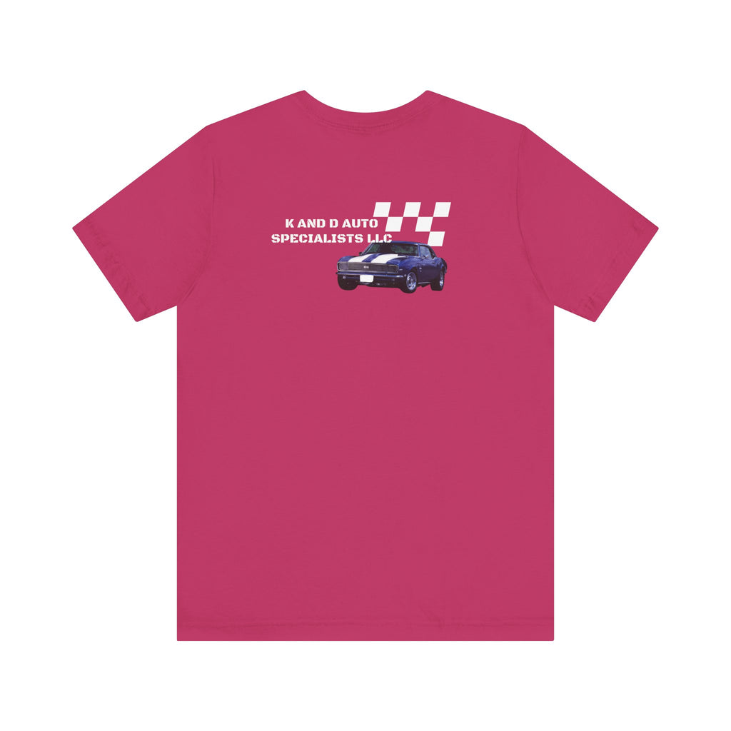 K and D Auto Specialists LLC.-Unisex Jersey Short Sleeve Tee