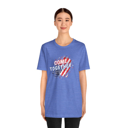 Come Together (Political Unity)-Unisex Jersey Short Sleeve Tee