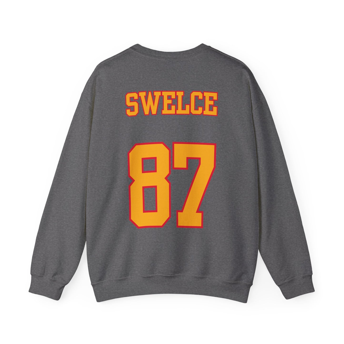 SWELCE #87 TK+TS=TL Original Love Glove Design (Vers.#3 for black)-Unisex Crewneck Sweatshirt