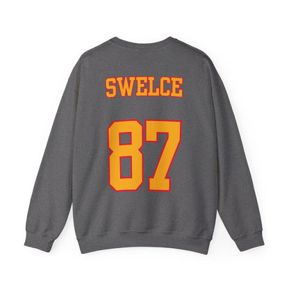 SWELCE #87 TK+TS=TL Original Love Glove Design (Vers.#3 for black)-Unisex Crewneck Sweatshirt