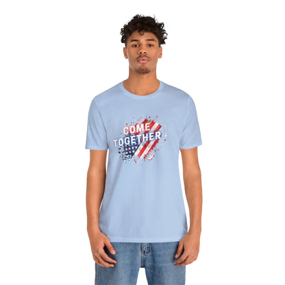 Come Together (Political Unity)-Unisex Jersey Short Sleeve Tee