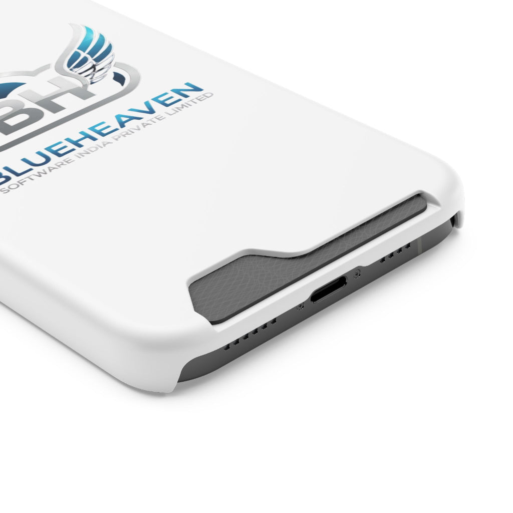 BlueHeaven Logo Phone Case with Card Holder