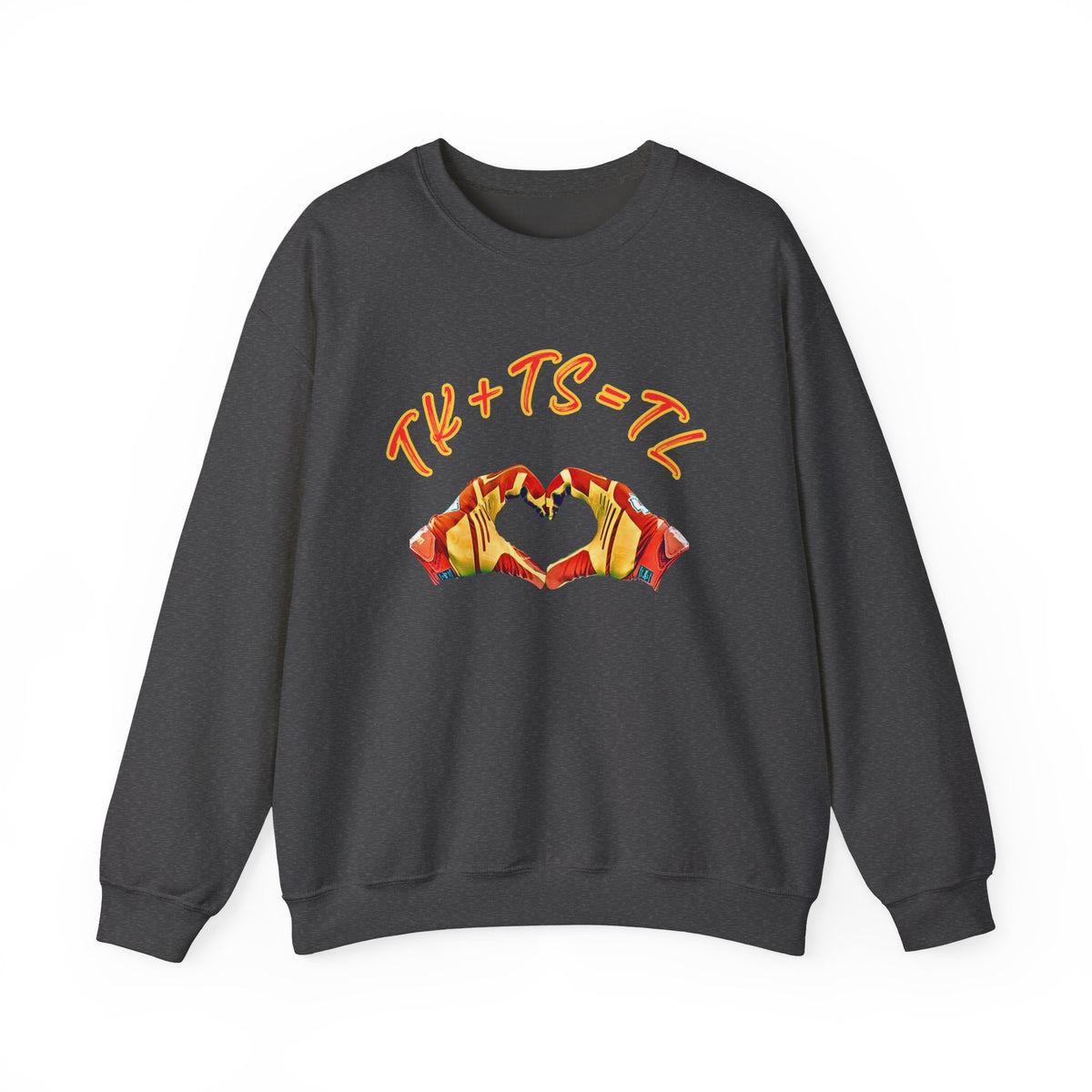 SWELCE TK+TS=TL Black -Unisex Heavy Blend™ Crewneck Sweatshirt