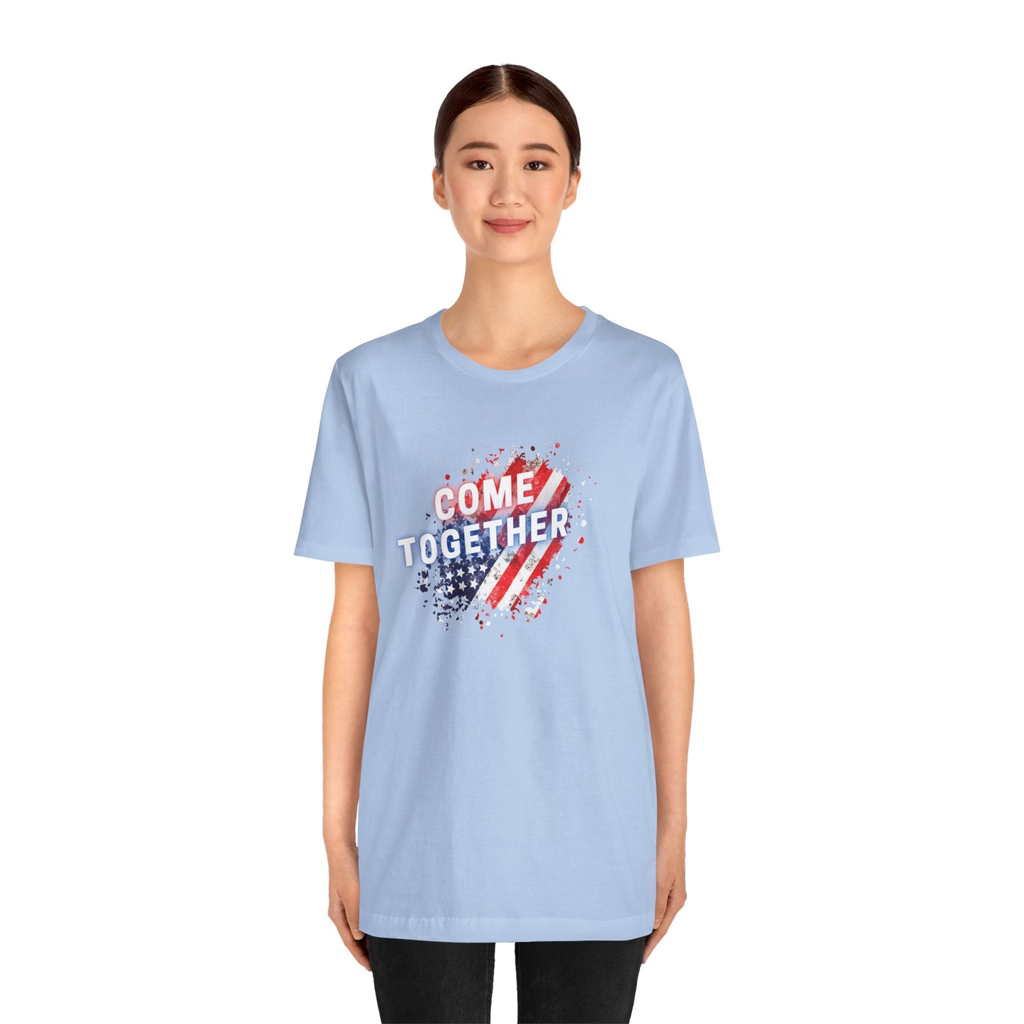 Come Together (Political Unity)-Unisex Jersey Short Sleeve Tee