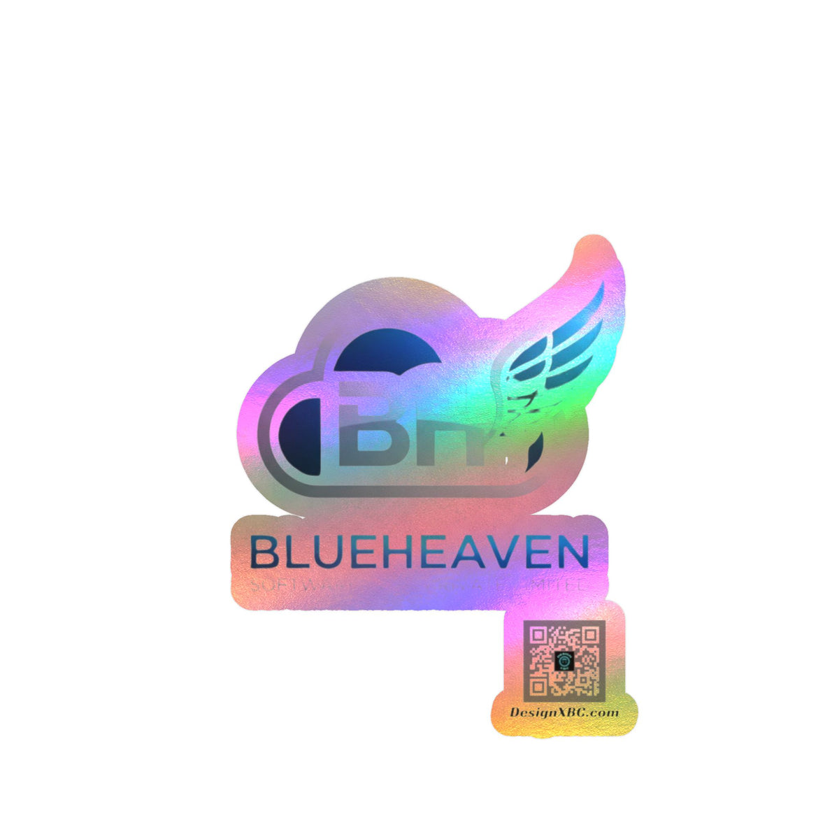 Blueheaven BH Winged Logo Kiss-Cut Vinyl Decal