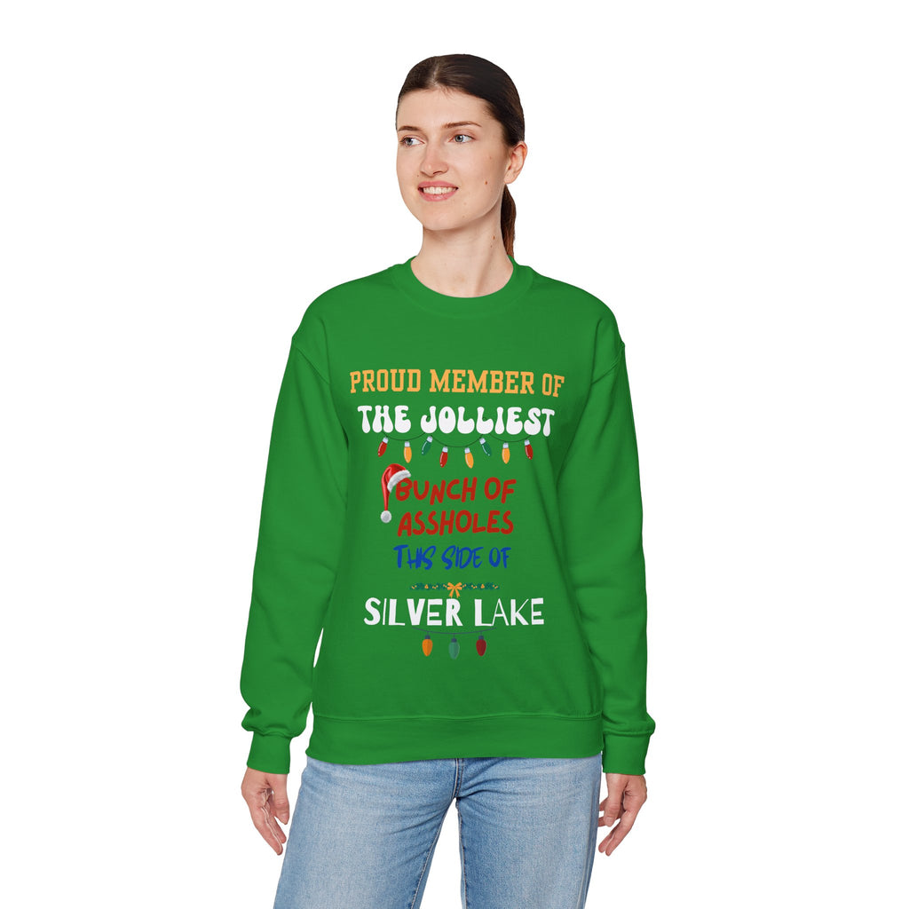 Proud Member Jolliest Bunch of A-holes (Silver Lake)-Unisex Crewneck Sweatshirt