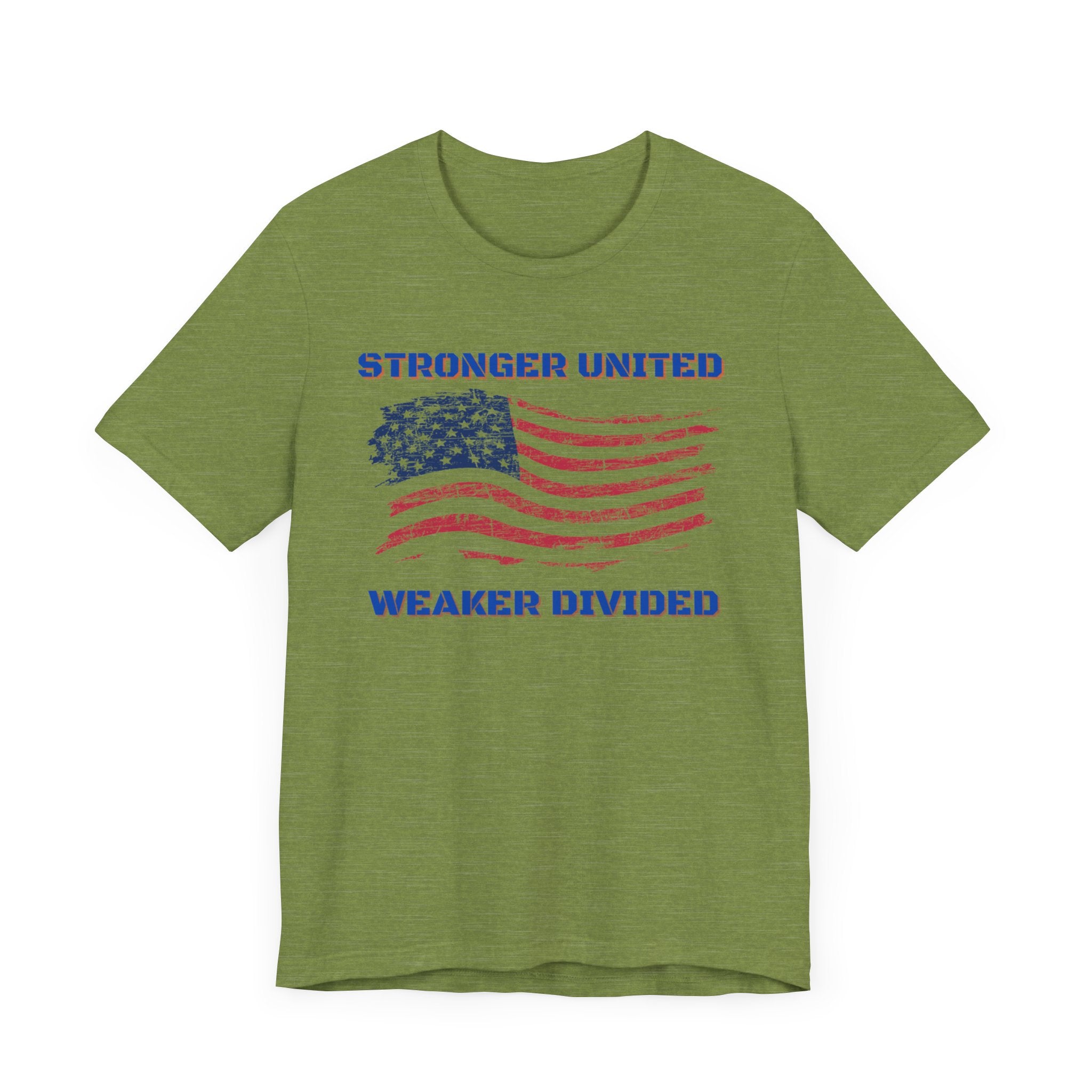 Stronger United Weaker Divided-Unisex Jersey Short Sleeve Tee