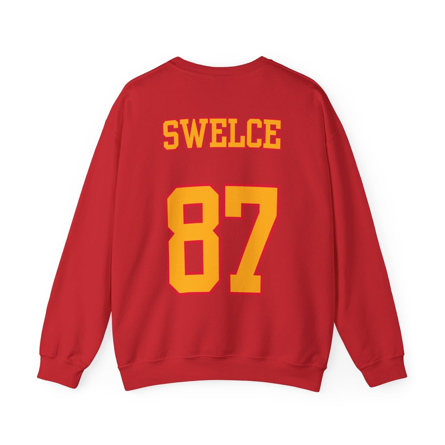 SWELCE #87 TK+TS=TL Original Love Glove Design (Vers.#3 for black)-Unisex Crewneck Sweatshirt