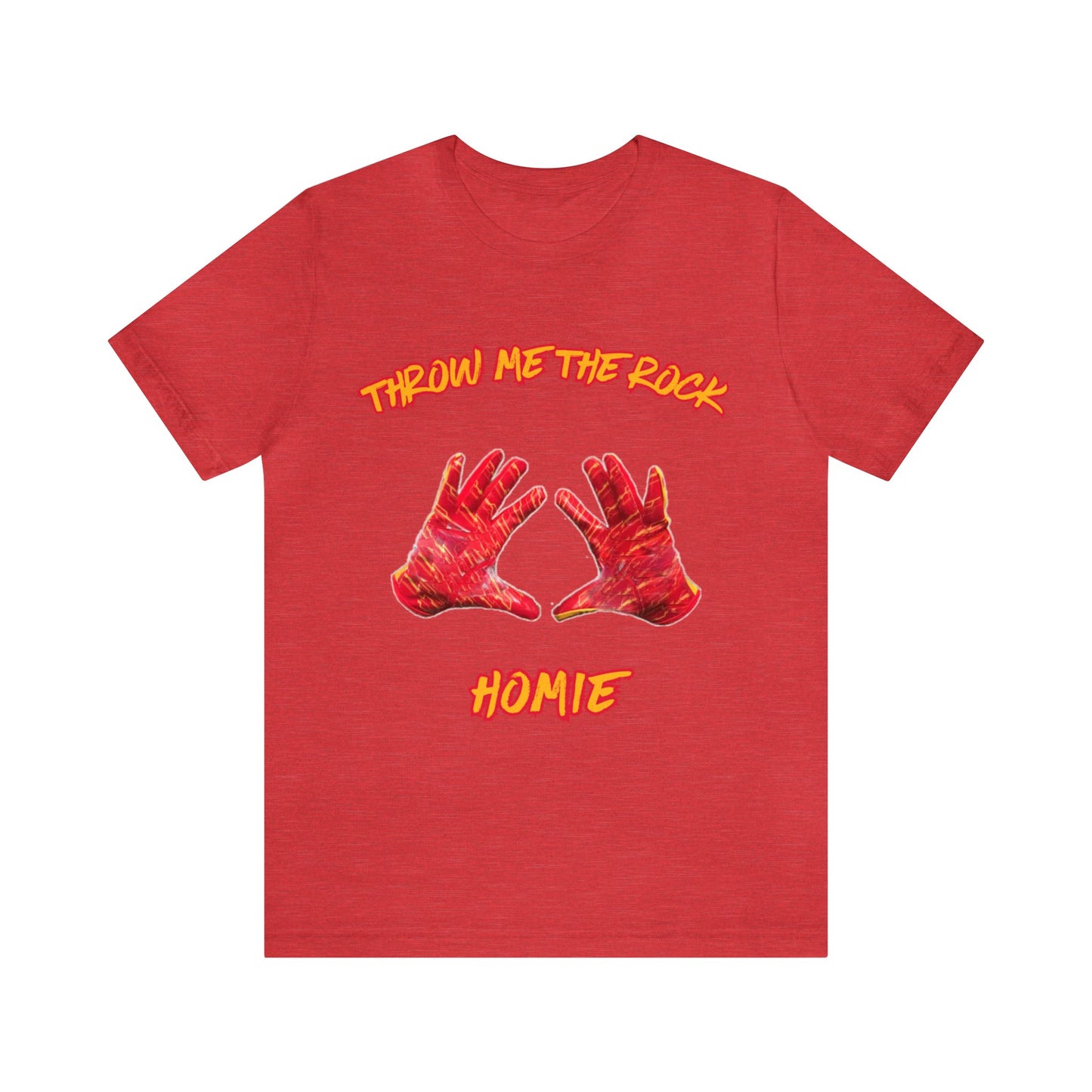 Throw Me the Rock Homie-Unisex Jersey Short Sleeve Tee