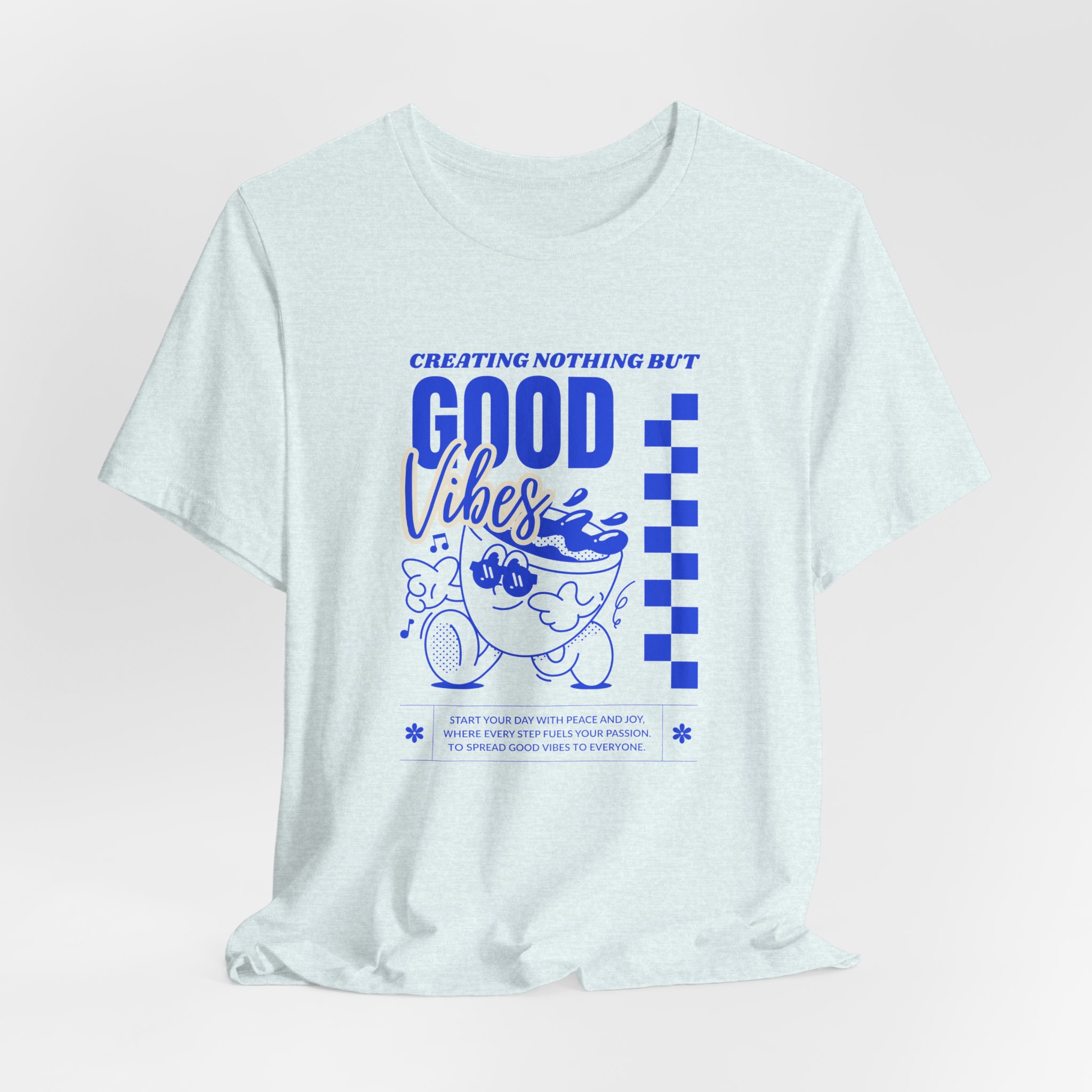 Creating Nothing But Good Vibes-Unisex Jersey Short Sleeve Tee - Image 36