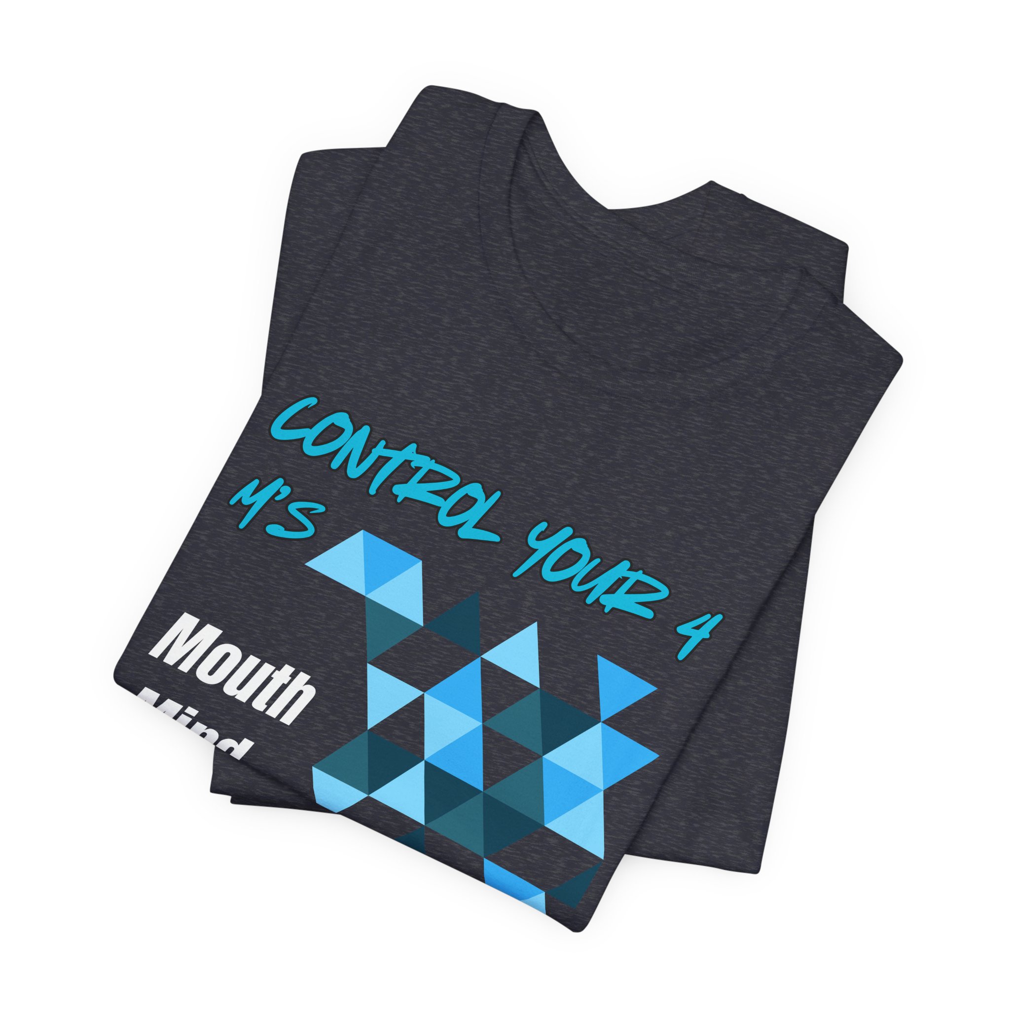 Control Your 4 M's-Unisex Jersey Short Sleeve Tee - Image 39