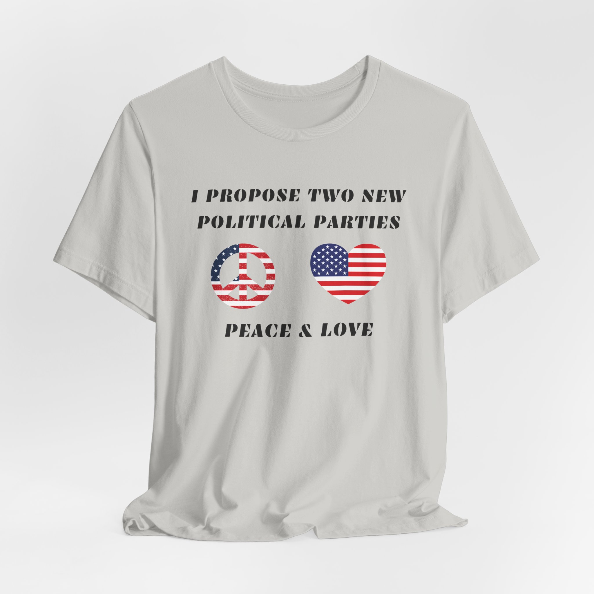 I Propose Two New Political Parties-Unisex Jersey Short Sleeve Tee - Image 24