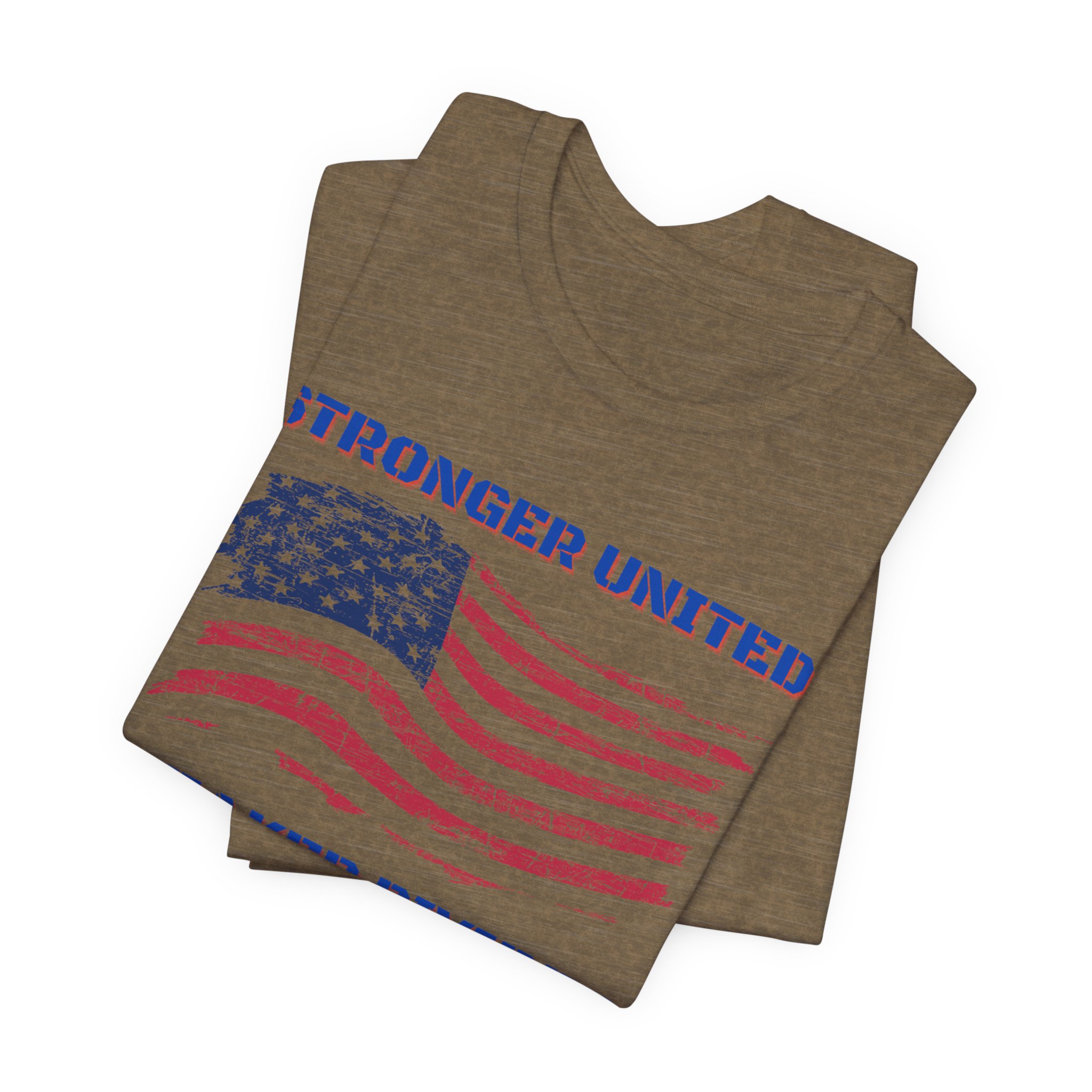 Stronger United Weaker Divided-Unisex Jersey Short Sleeve Tee - Image 19