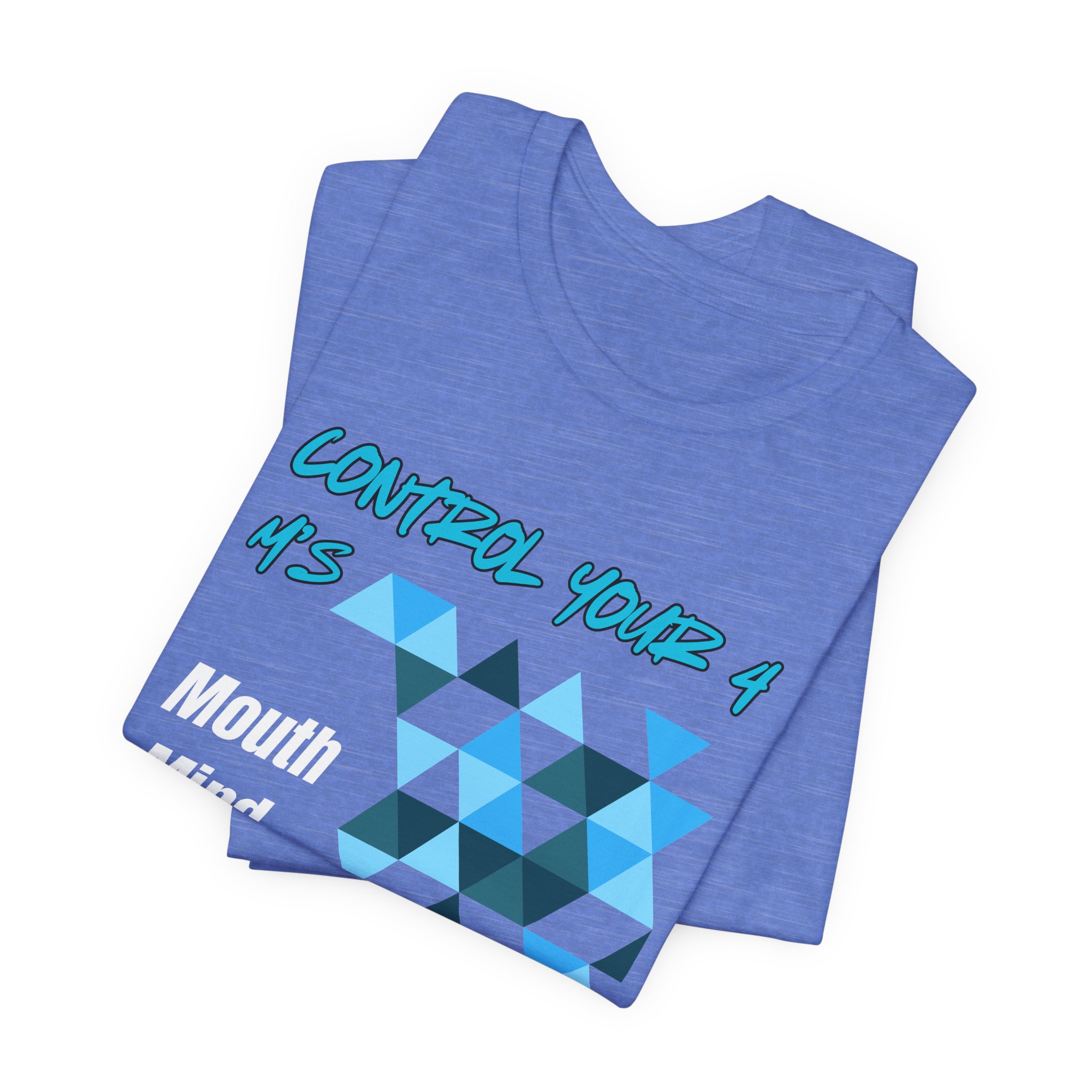 Control Your 4 M's-Unisex Jersey Short Sleeve Tee - Image 19