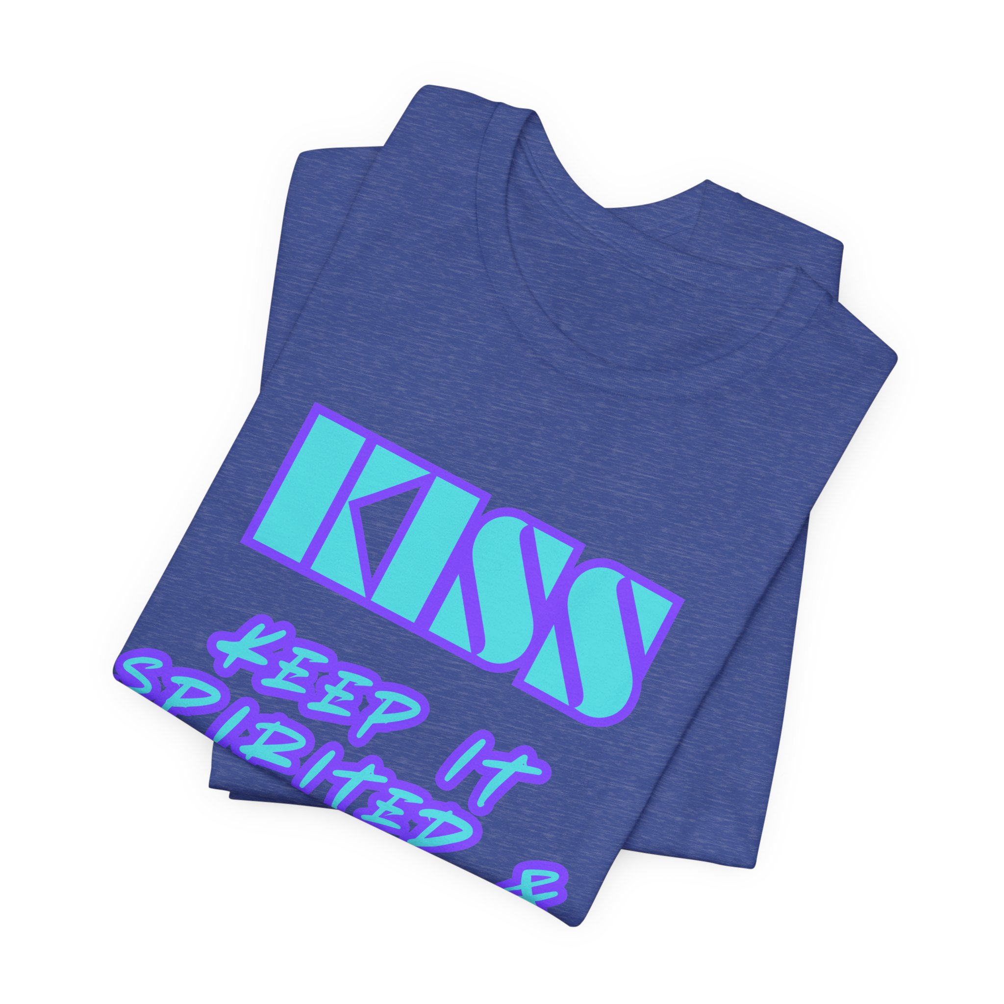 KISS Keep It Spirited & Selfless-Unisex Jersey Short Sleeve Tee - Image 39