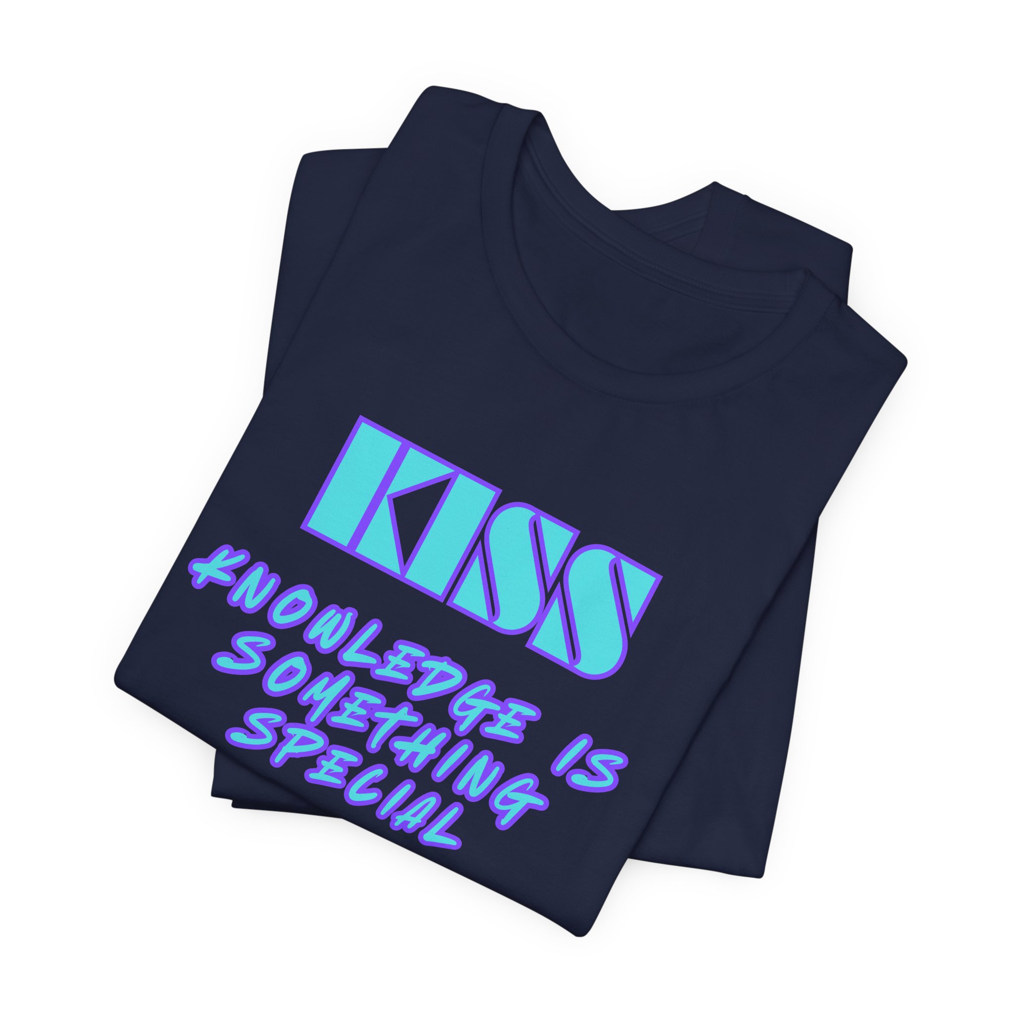 KISS-Knowledge is Something Special-Unisex Jersey Short Sleeve Tee - Image 55