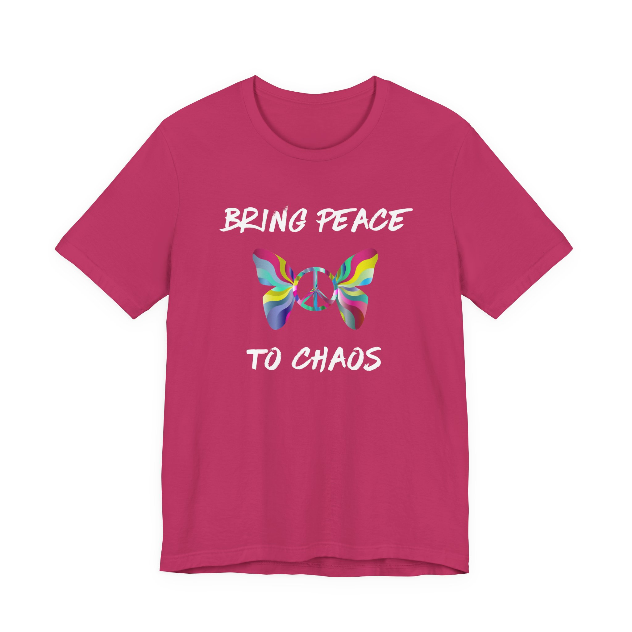 Bring Peace to Chaos-Unisex Jersey Short Sleeve Tee - Image 57