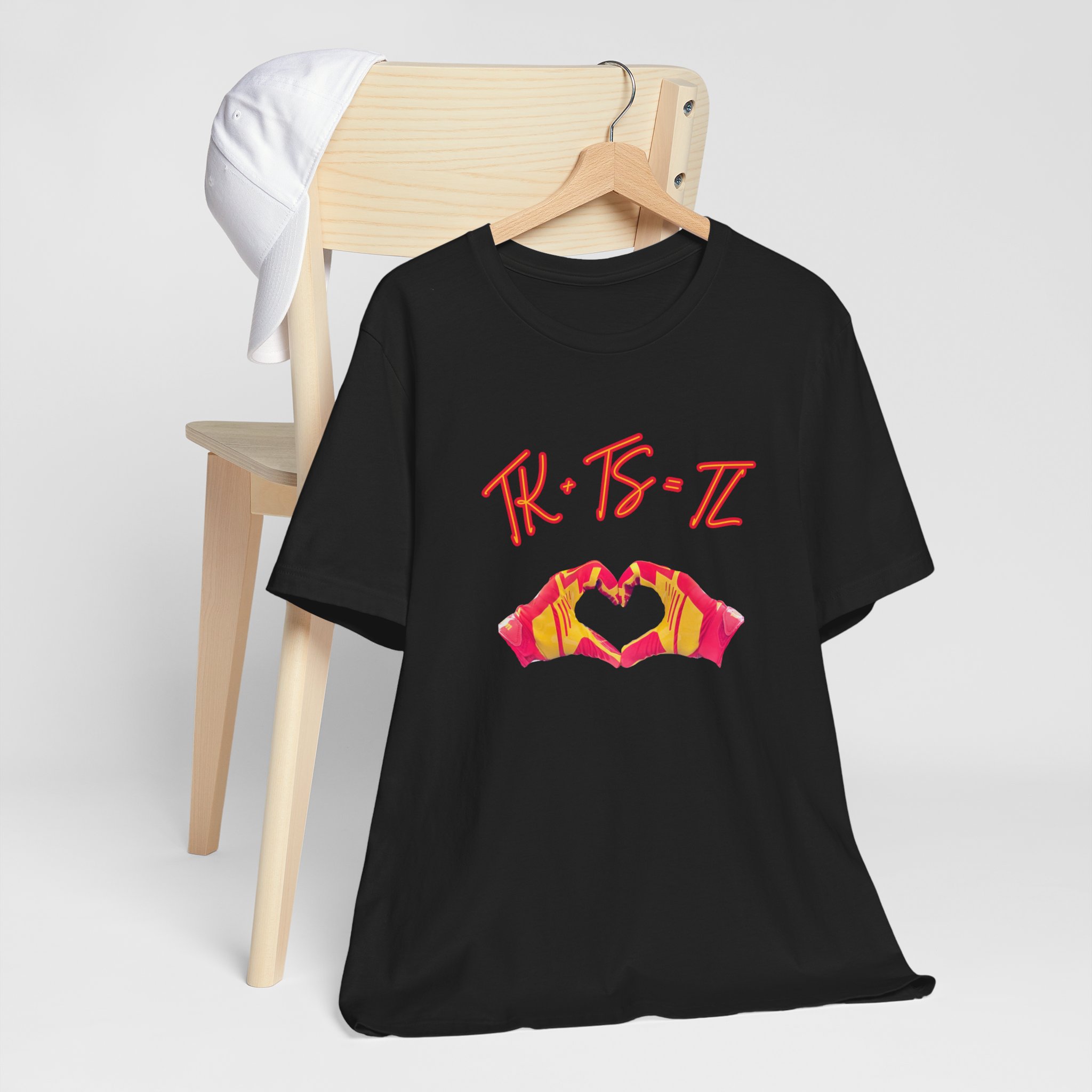 SWELCE TK+TS=TL Original Love Glove Design (Vers#3 for black) Jersey-Unisex Jersey Short Sleeve Tee - Image 6