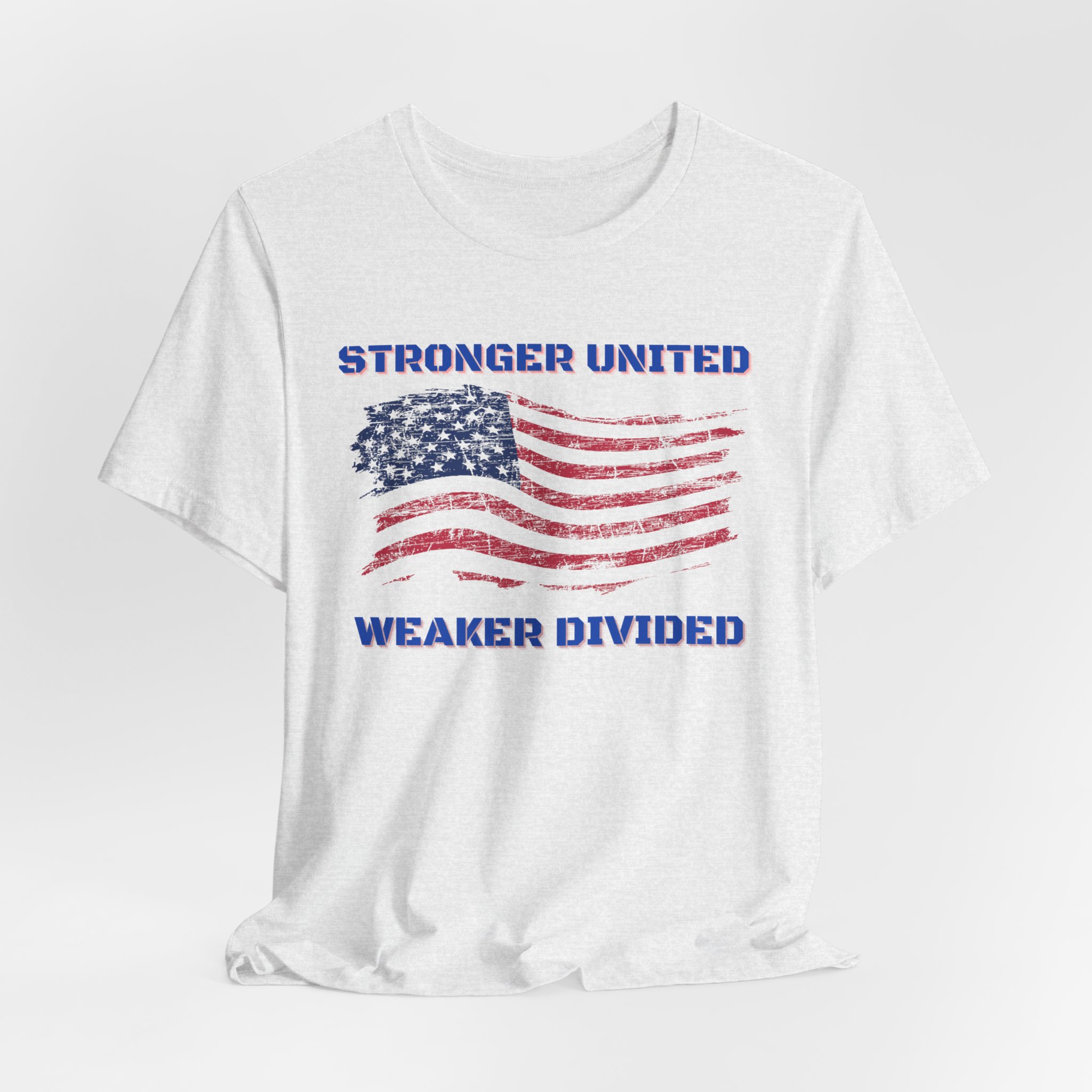 Stronger United Weaker Divided-Unisex Jersey Short Sleeve Tee - Image 12