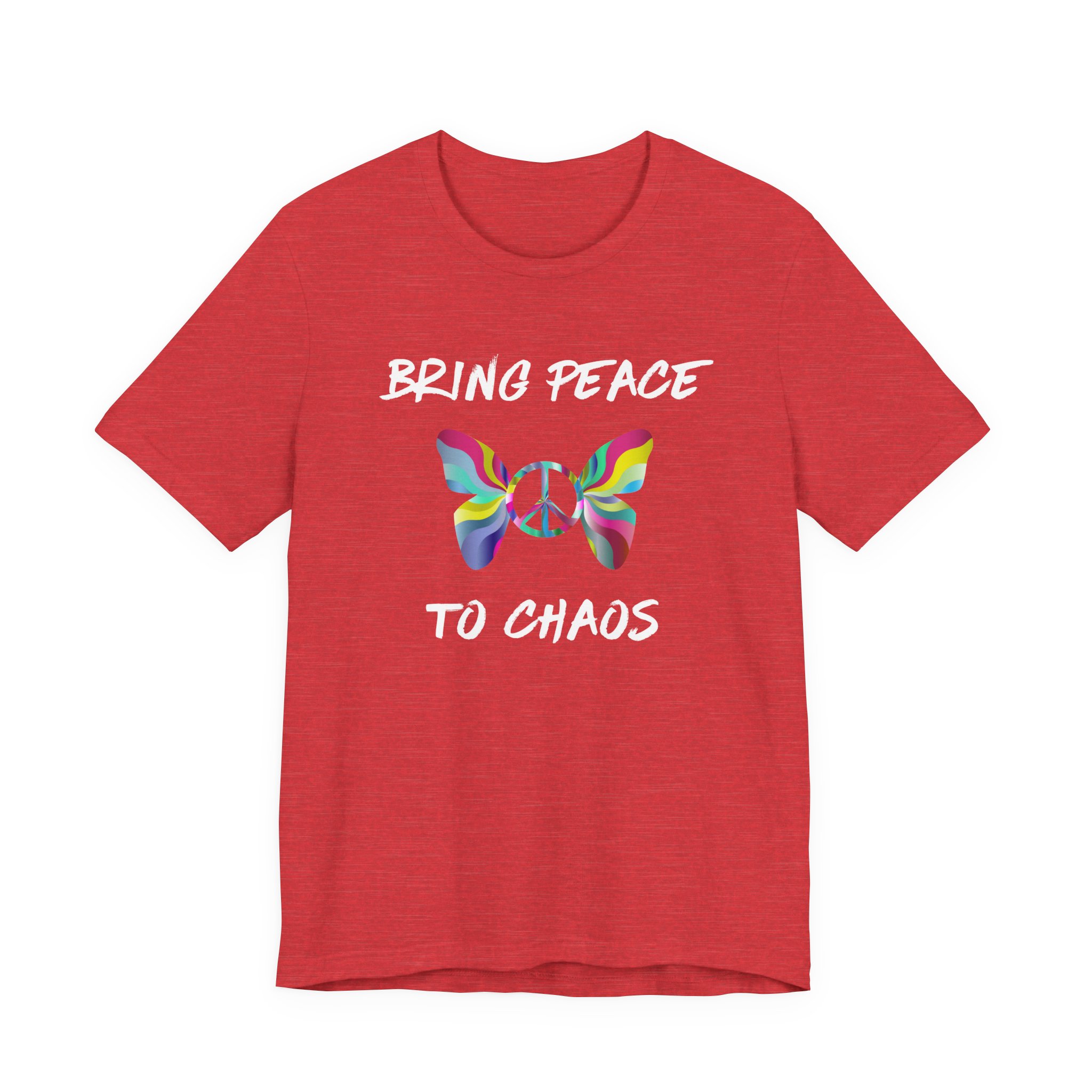 Bring Peace to Chaos-Unisex Jersey Short Sleeve Tee - Image 65