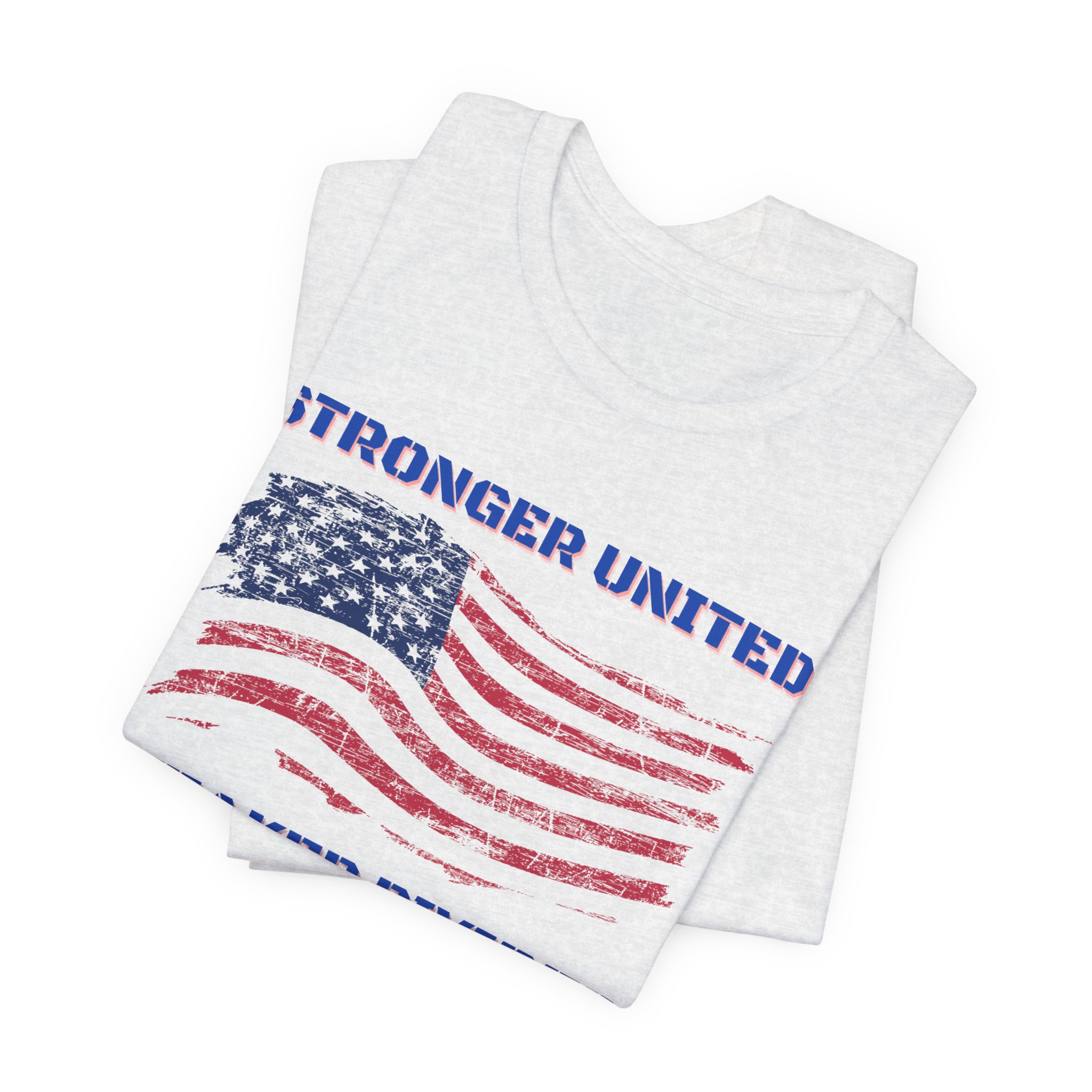 Stronger United Weaker Divided-Unisex Jersey Short Sleeve Tee - Image 11