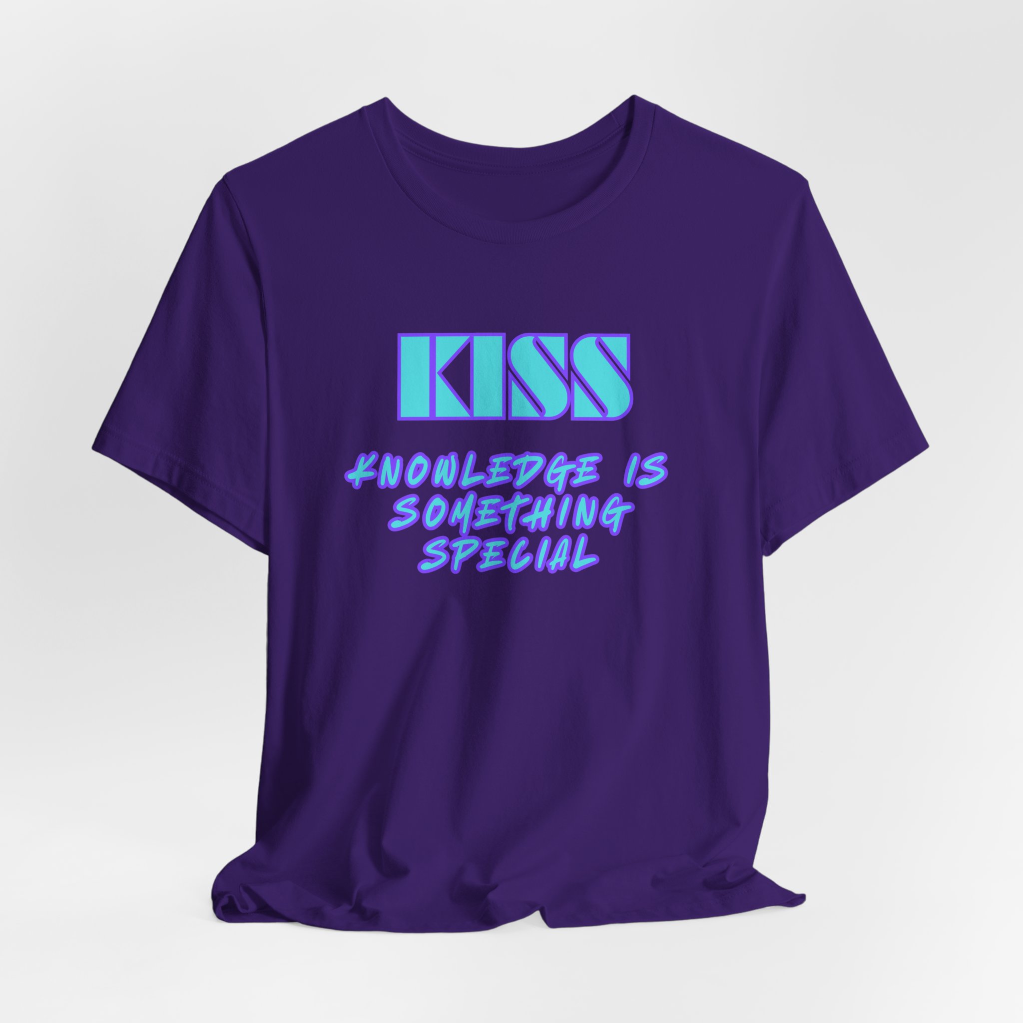 KISS-Knowledge is Something Special-Unisex Jersey Short Sleeve Tee - Image 60