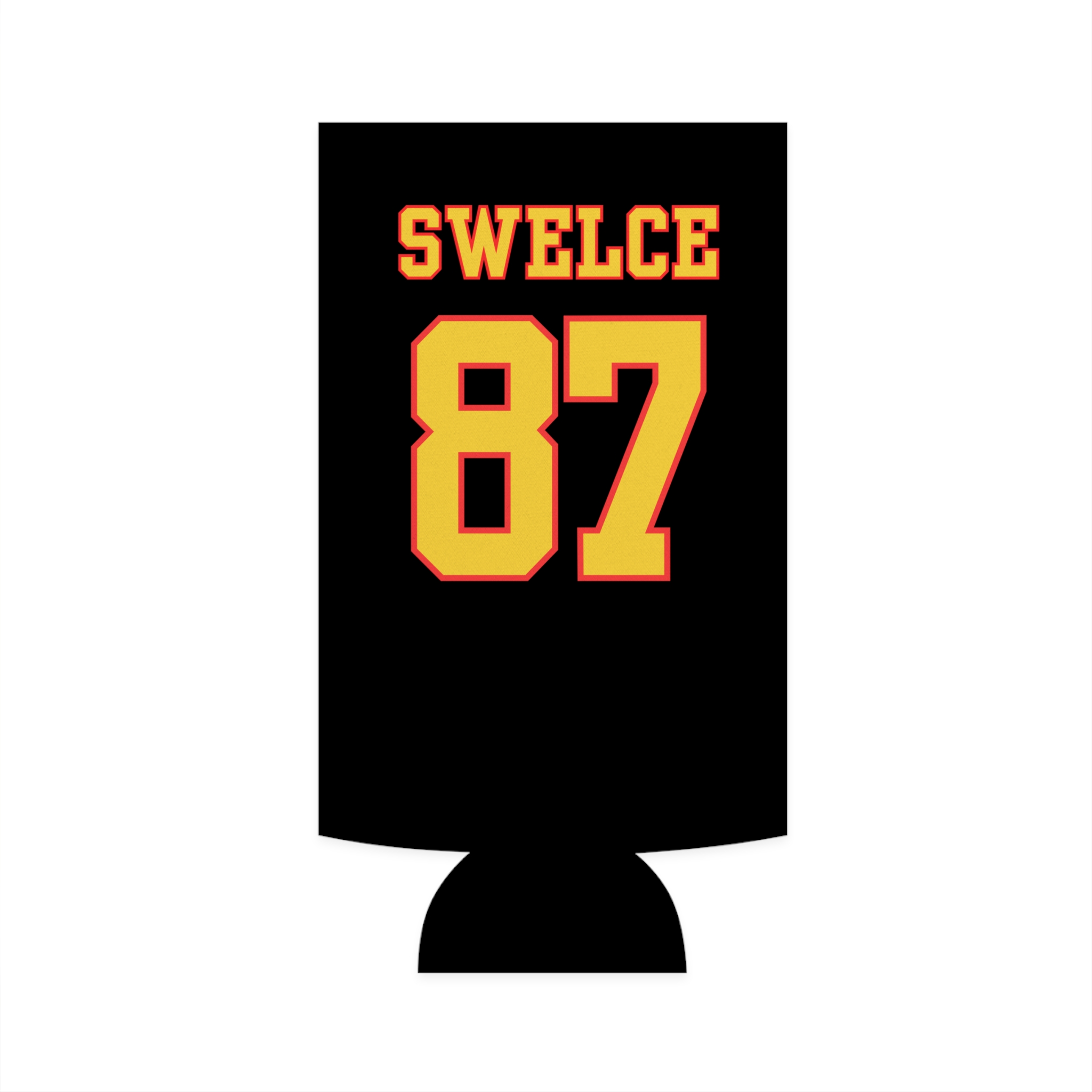 SWELCE ERA 87 Black Slim Can Cooler - Image 2