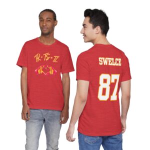 SWELCE TK+TS=TL Original Love Glove Design (Vers#3 for RED) Jersey-Unisex Jersey Short Sleeve Tee