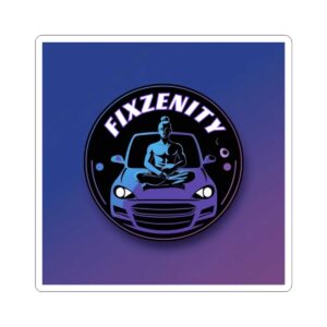 Fixzenity Car Enthusiast Kiss-Cut Sticker-*Contact me for Domain purchase