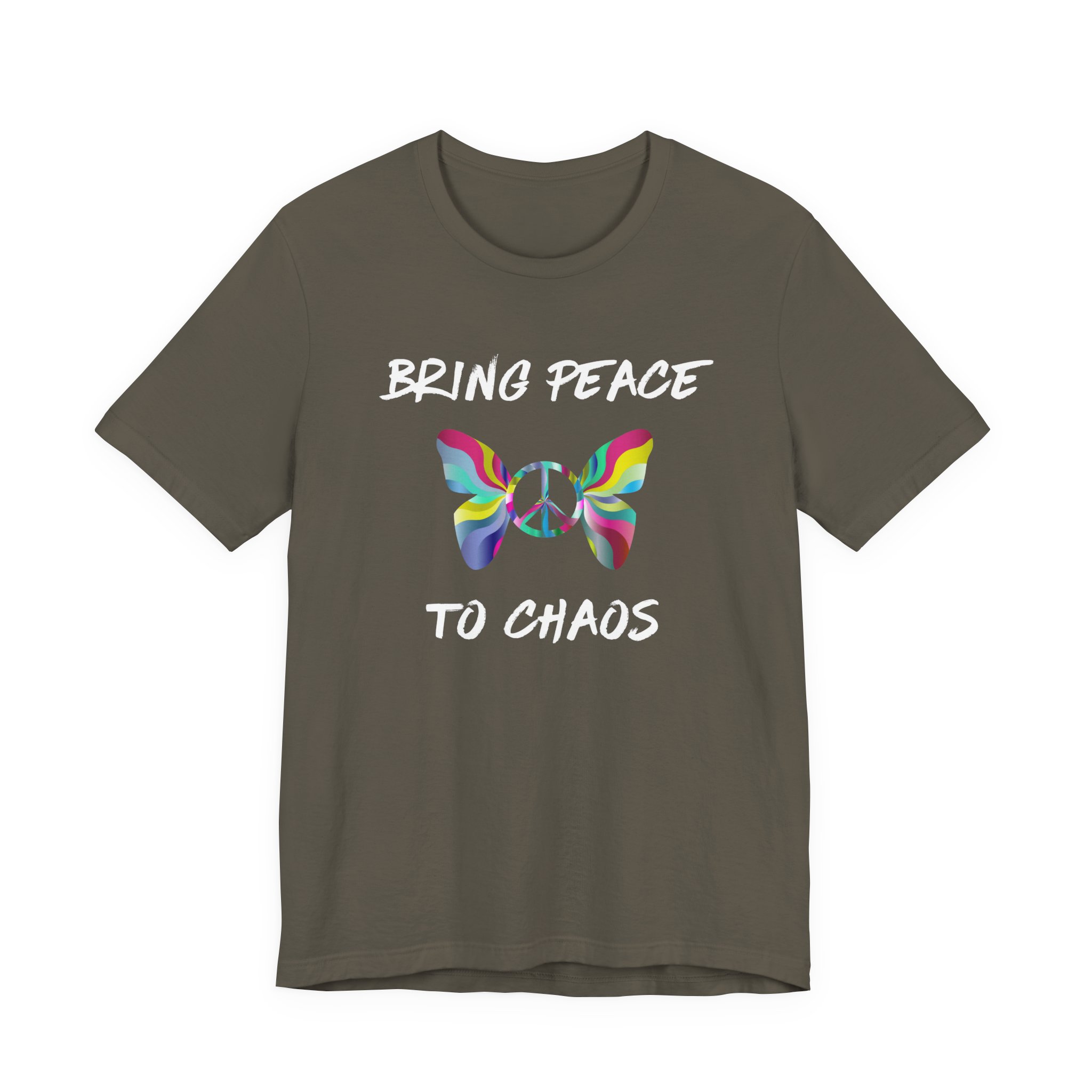 Bring Peace to Chaos-Unisex Jersey Short Sleeve Tee - Image 13