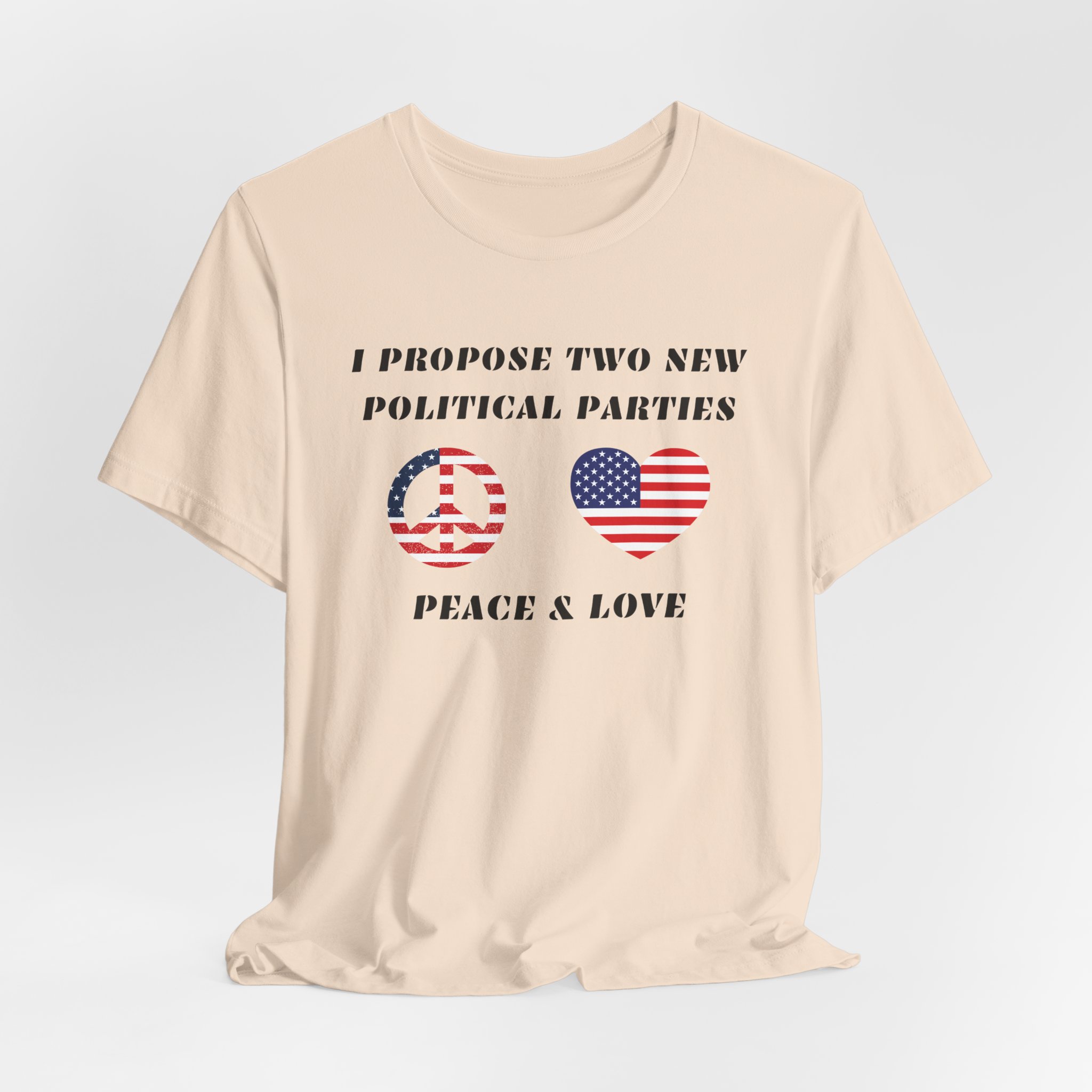 I Propose Two New Political Parties-Unisex Jersey Short Sleeve Tee - Image 20