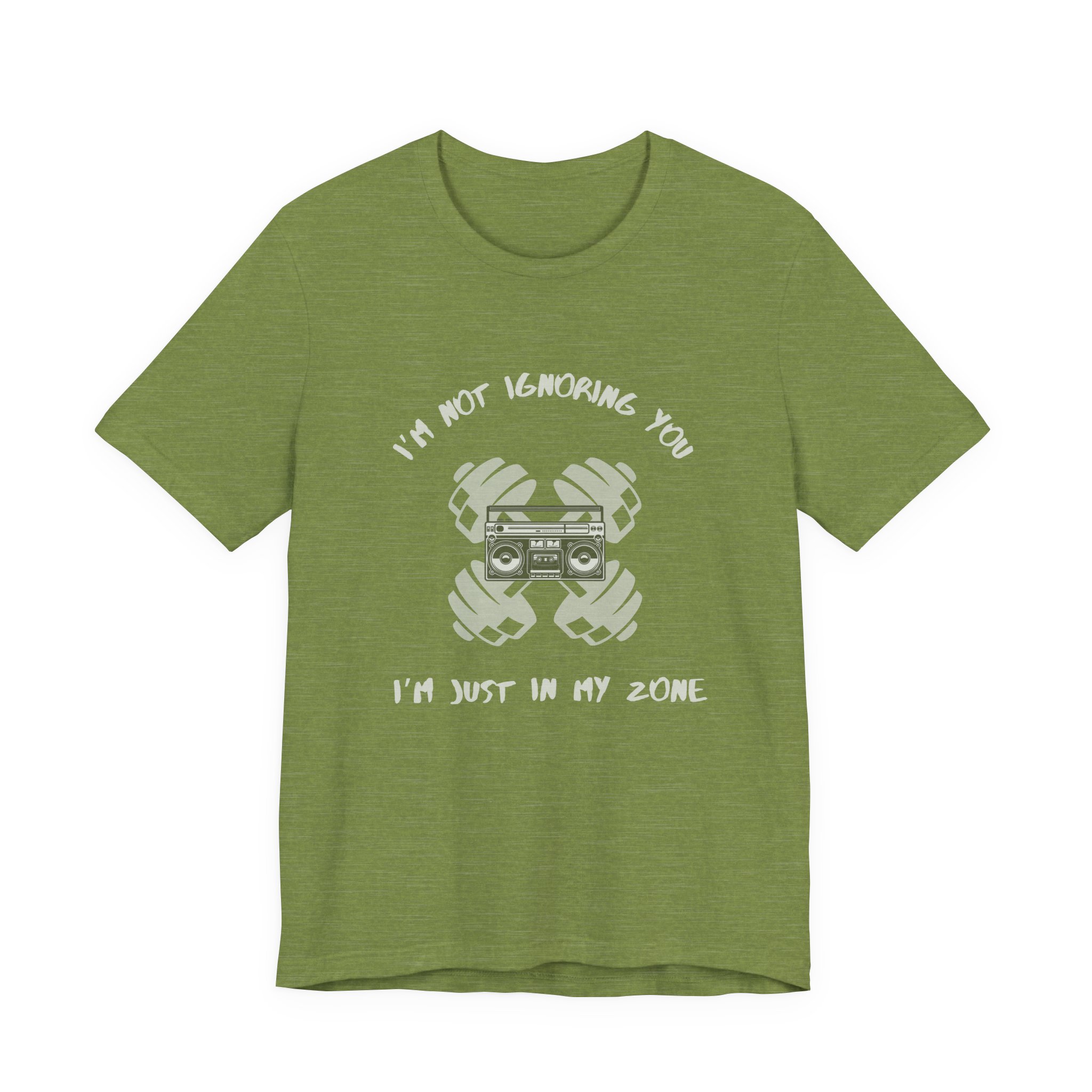 I'm Not Ignoring You...I'm Just in My Zone-Unisex Jersey Short Sleeve Tee - Image 29