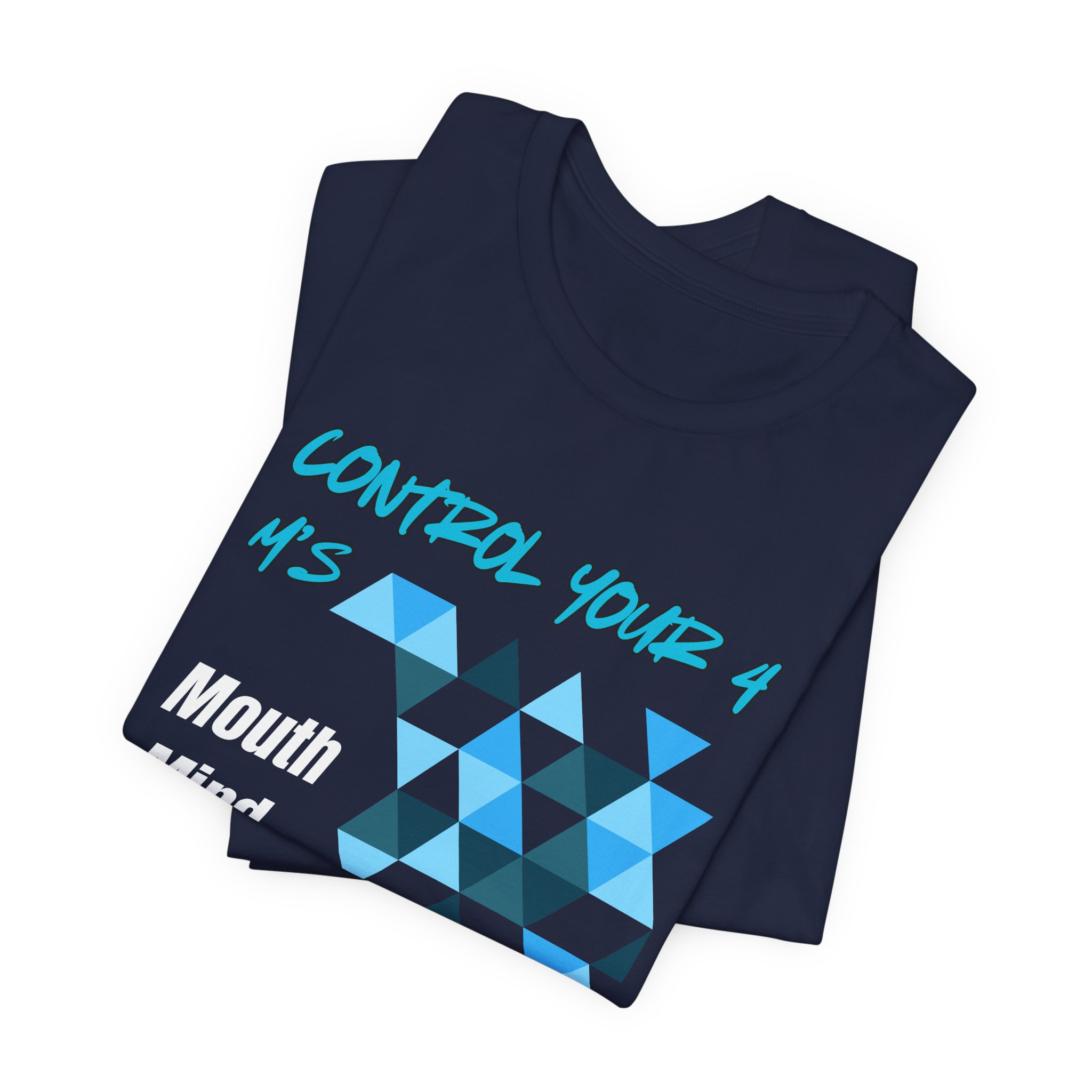 Control Your 4 M's-Unisex Jersey Short Sleeve Tee - Image 43