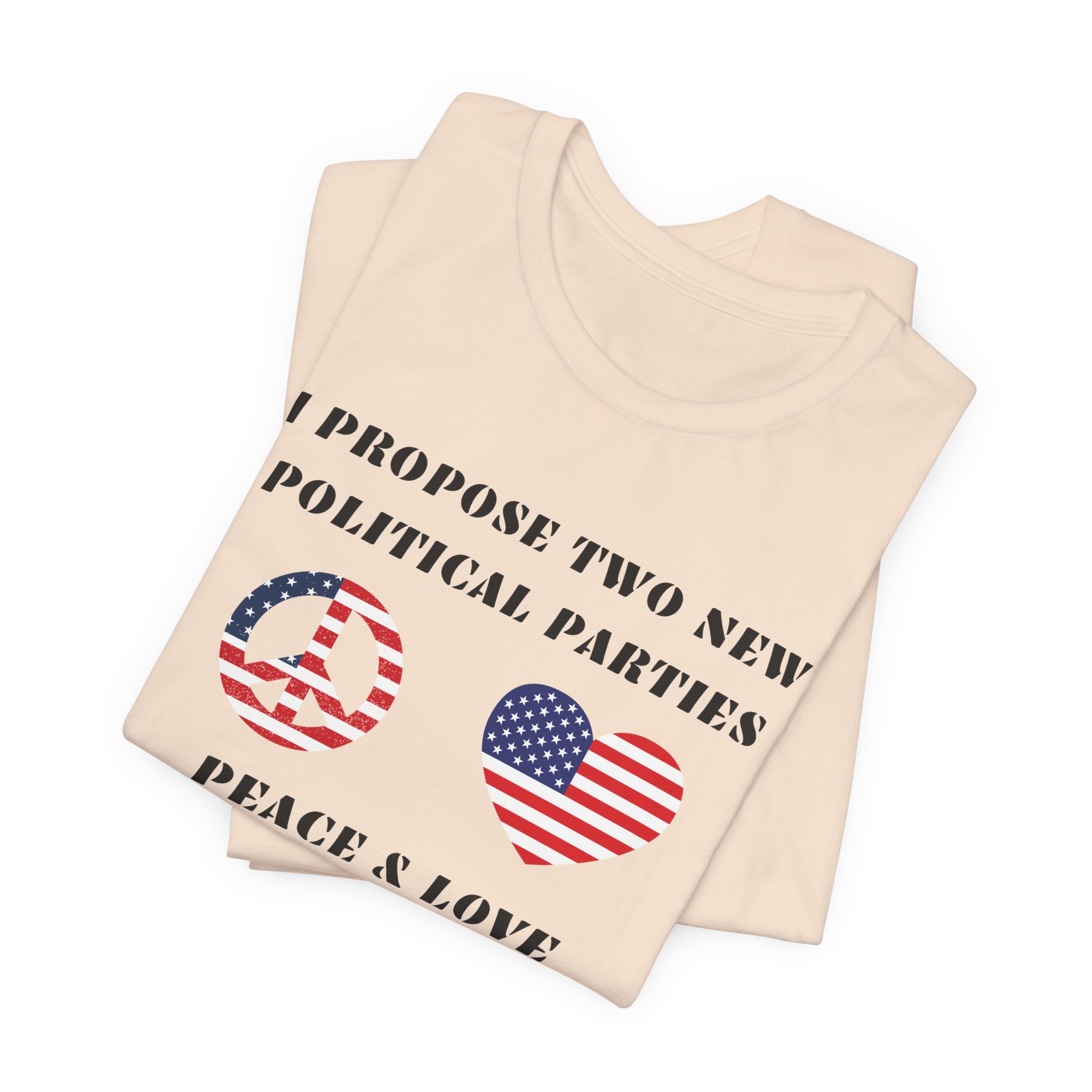 I Propose Two New Political Parties-Unisex Jersey Short Sleeve Tee - Image 19