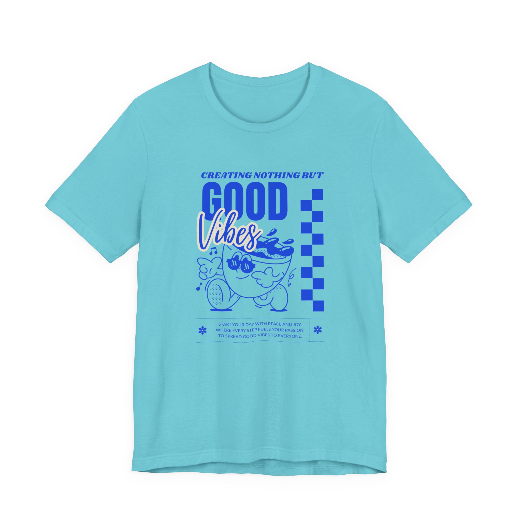 Creating Nothing But Good Vibes-Unisex Jersey Short Sleeve Tee - Image 37