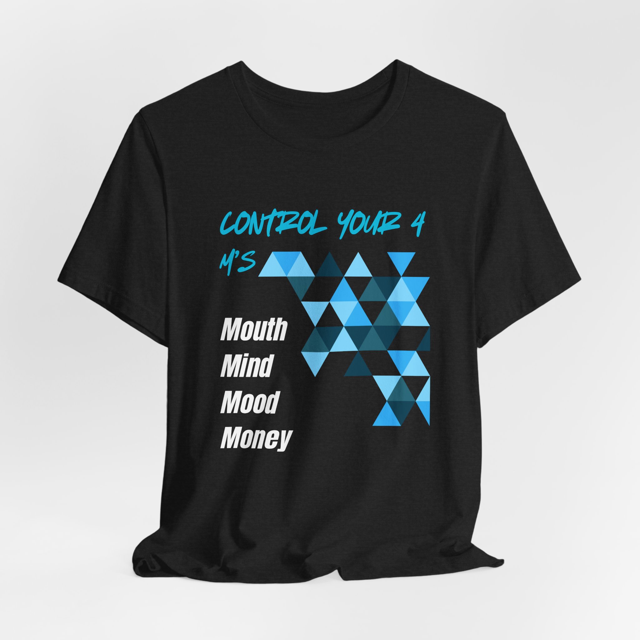 Control Your 4 M's-Unisex Jersey Short Sleeve Tee - Image 8