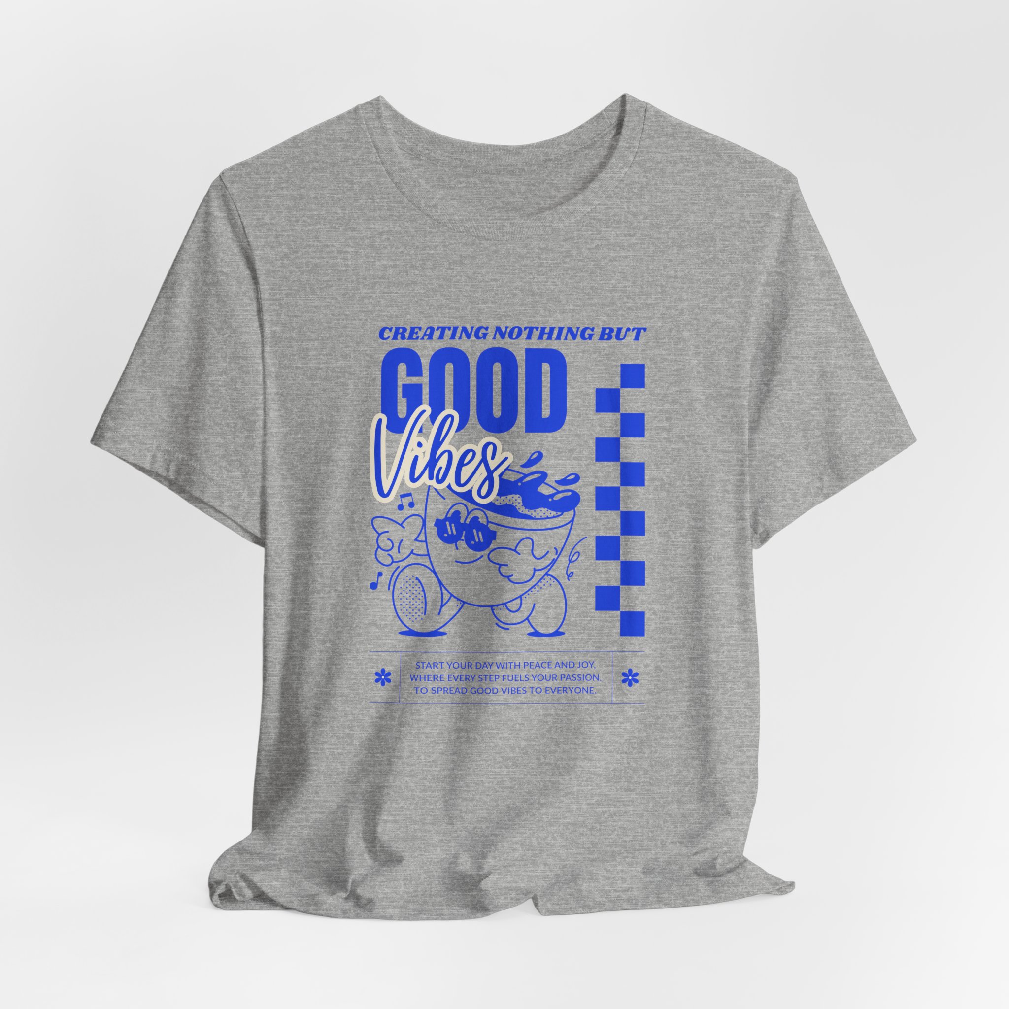 Creating Nothing But Good Vibes-Unisex Jersey Short Sleeve Tee - Image 52