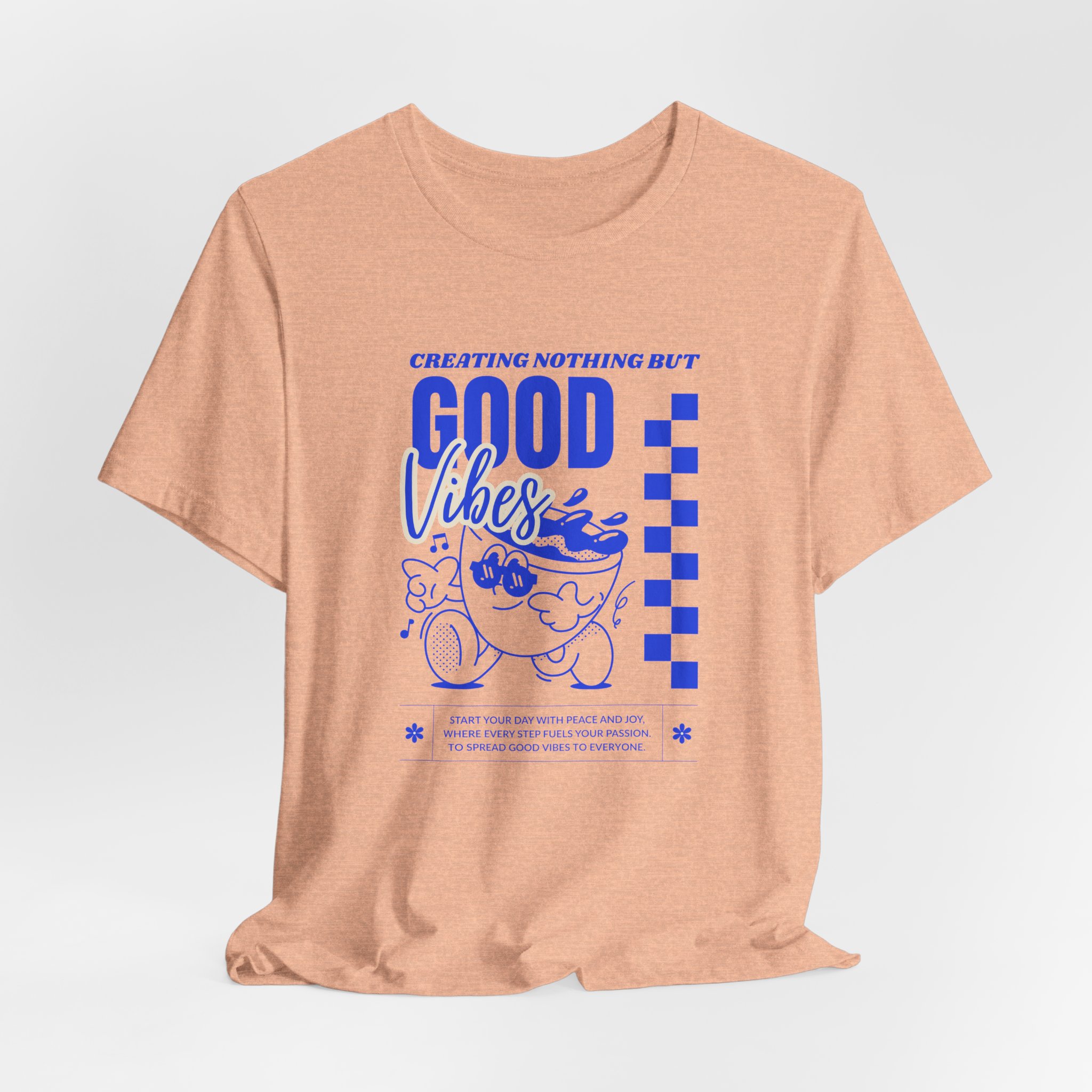 Creating Nothing But Good Vibes-Unisex Jersey Short Sleeve Tee - Image 28