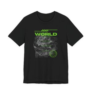 Change the World Design #1-Unisex Jersey Short Sleeve Tee