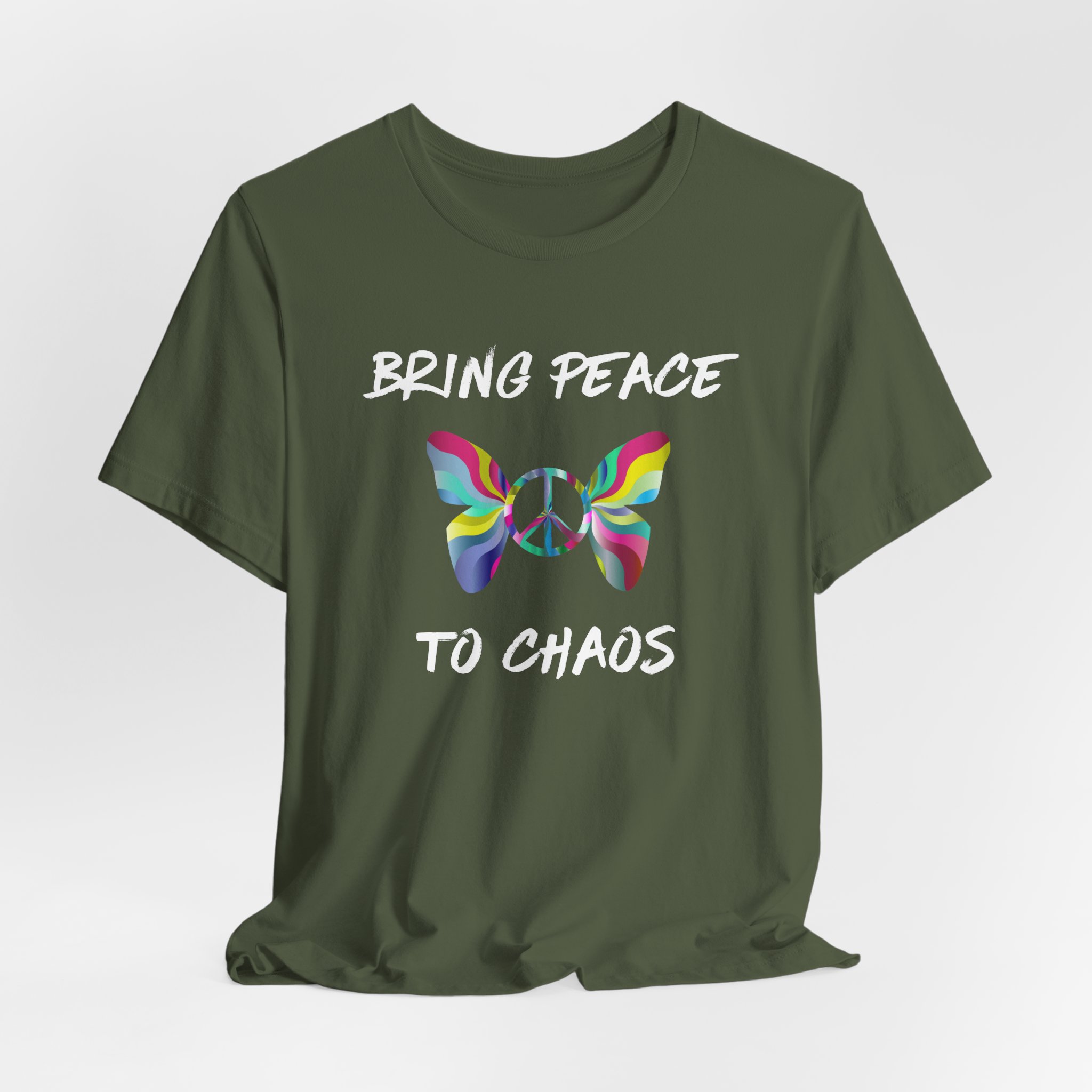 Bring Peace to Chaos-Unisex Jersey Short Sleeve Tee - Image 24