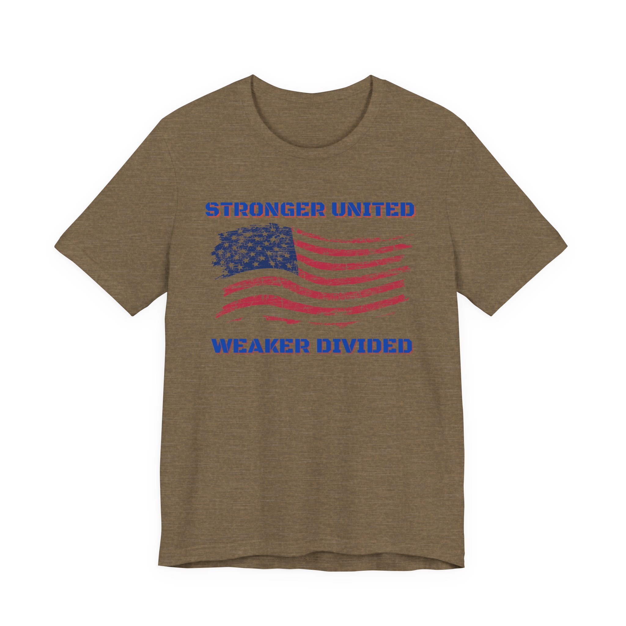 Stronger United Weaker Divided-Unisex Jersey Short Sleeve Tee - Image 17