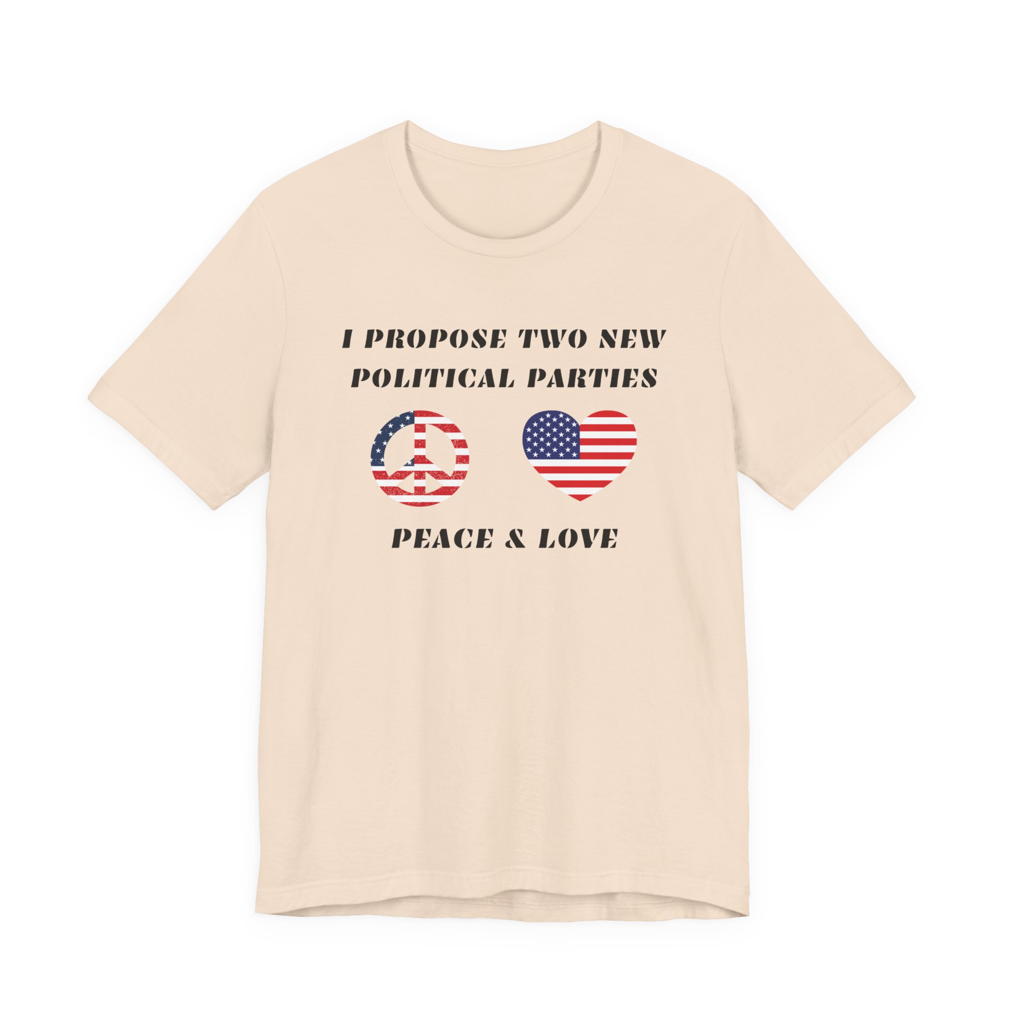 I Propose Two New Political Parties-Unisex Jersey Short Sleeve Tee - Image 17