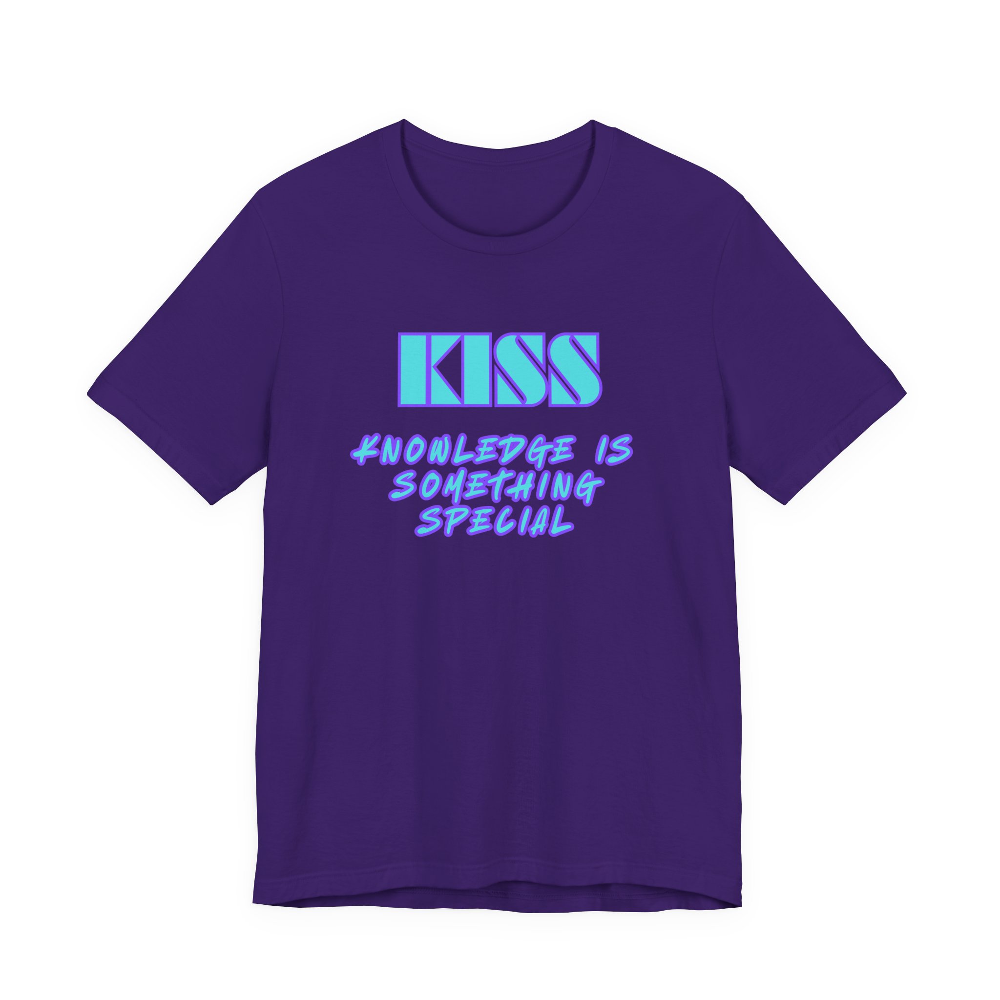 KISS-Knowledge is Something Special-Unisex Jersey Short Sleeve Tee - Image 57