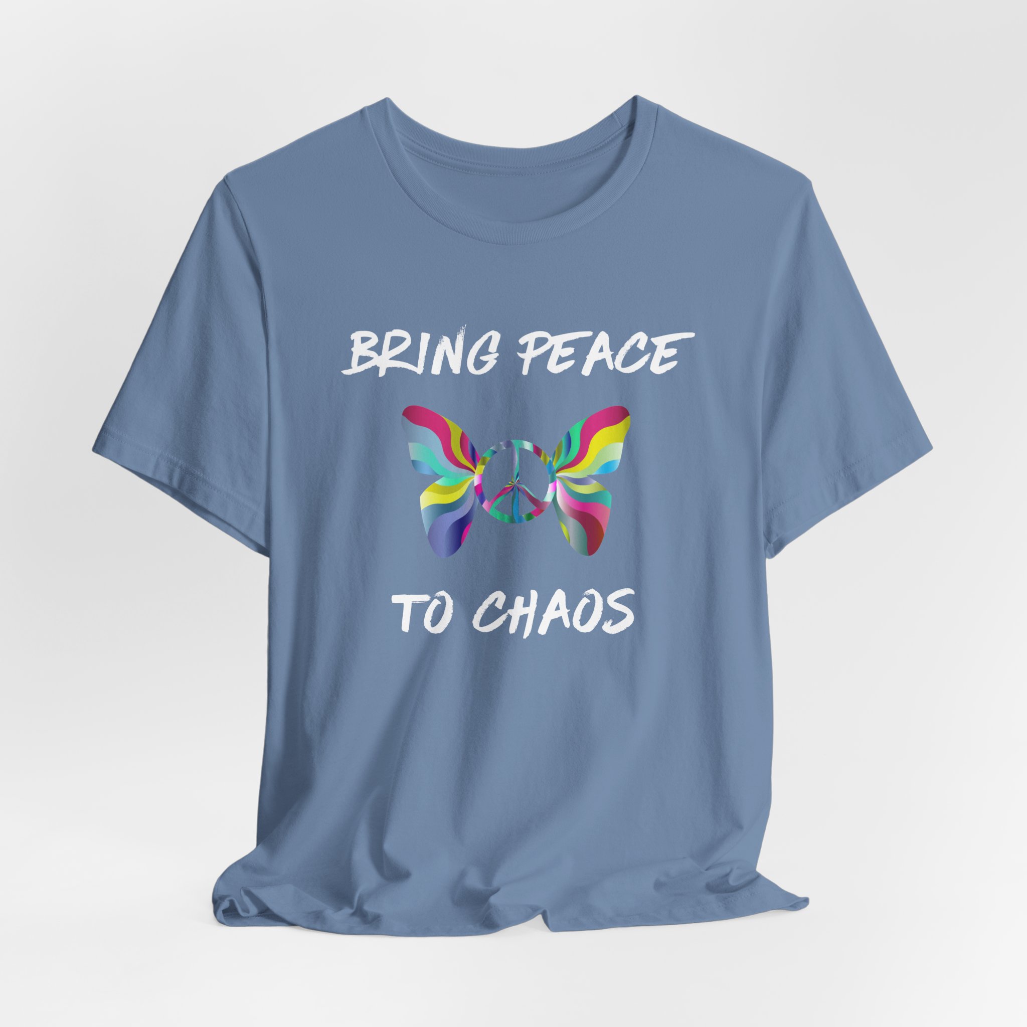 Bring Peace to Chaos-Unisex Jersey Short Sleeve Tee - Image 36