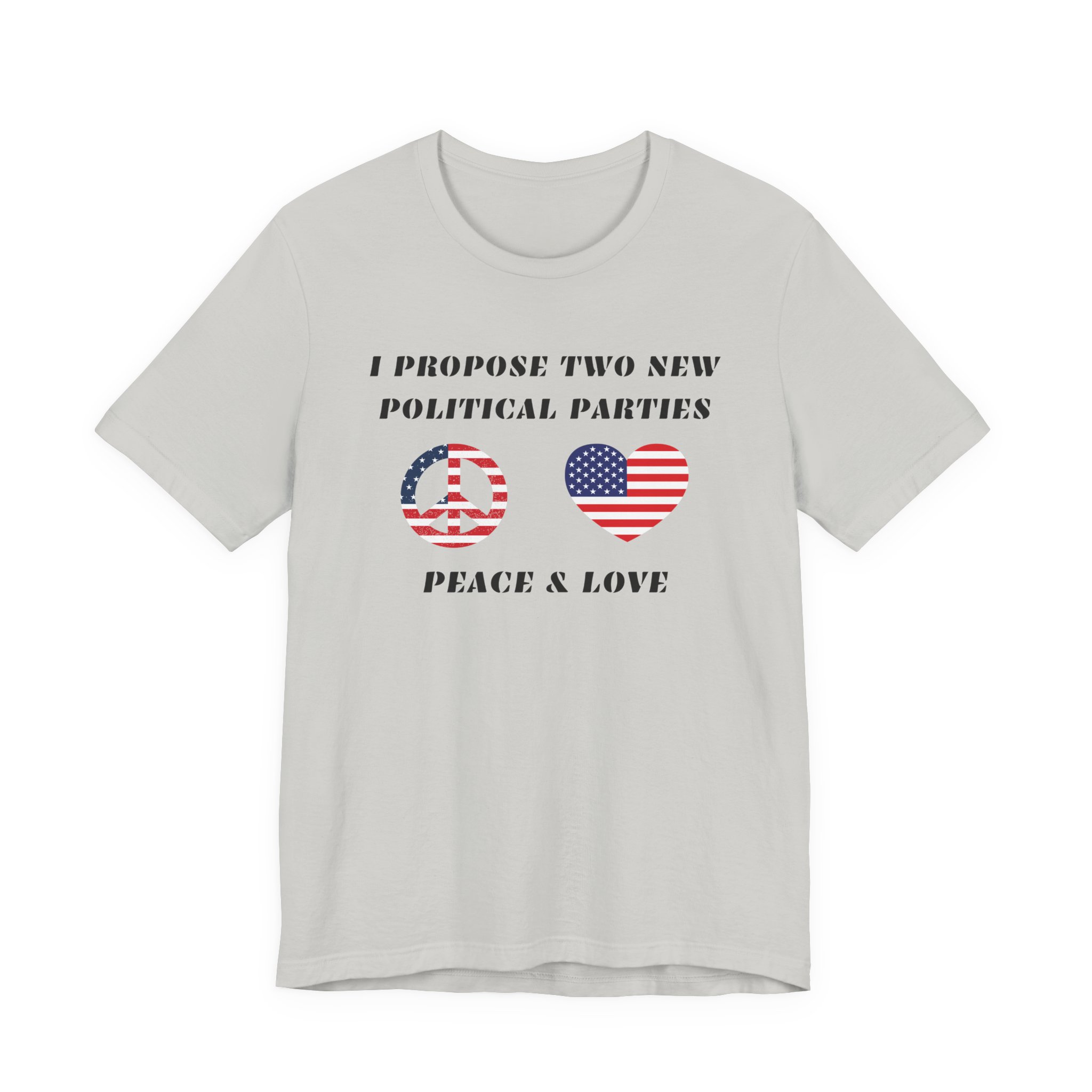 I Propose Two New Political Parties-Unisex Jersey Short Sleeve Tee - Image 21