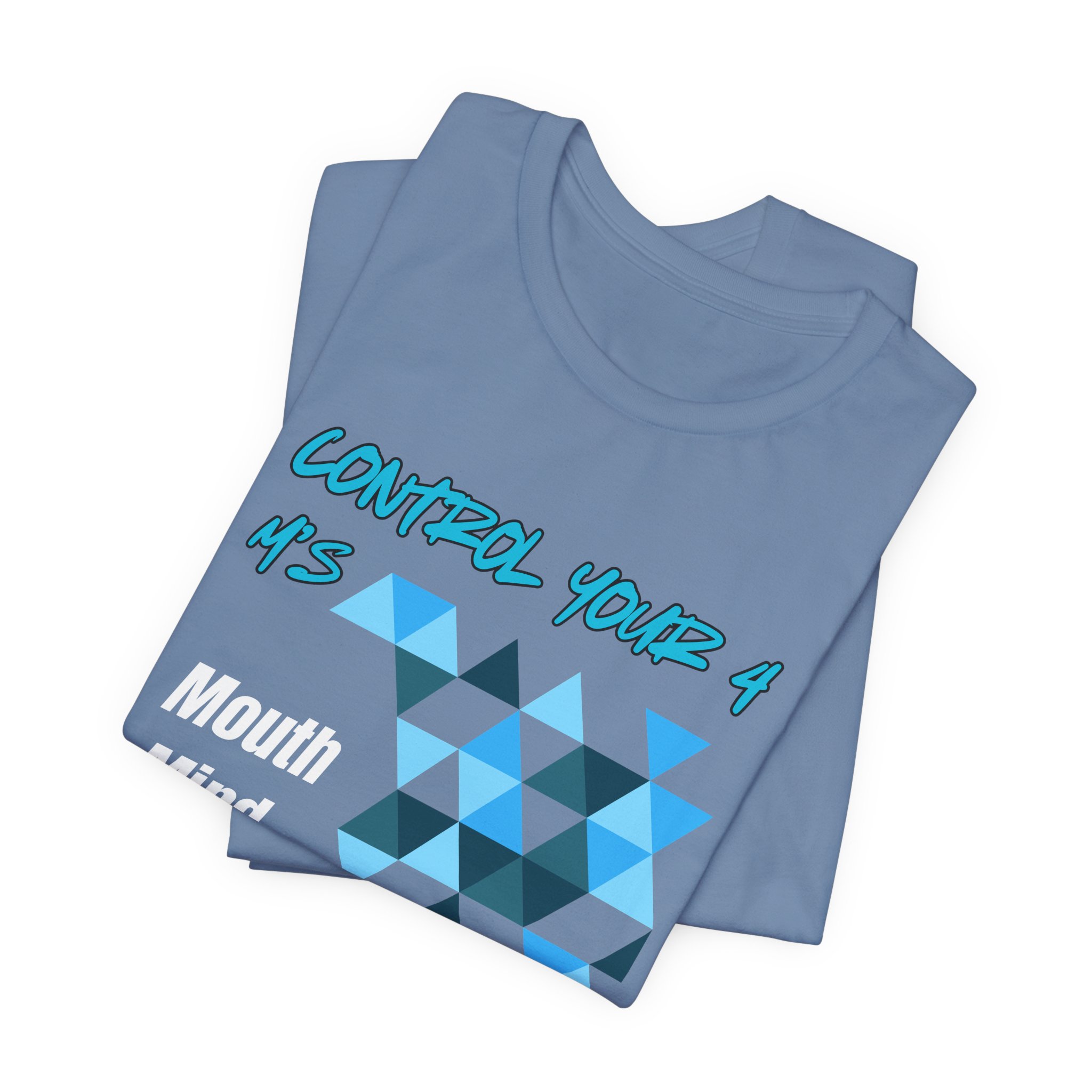 Control Your 4 M's-Unisex Jersey Short Sleeve Tee - Image 23