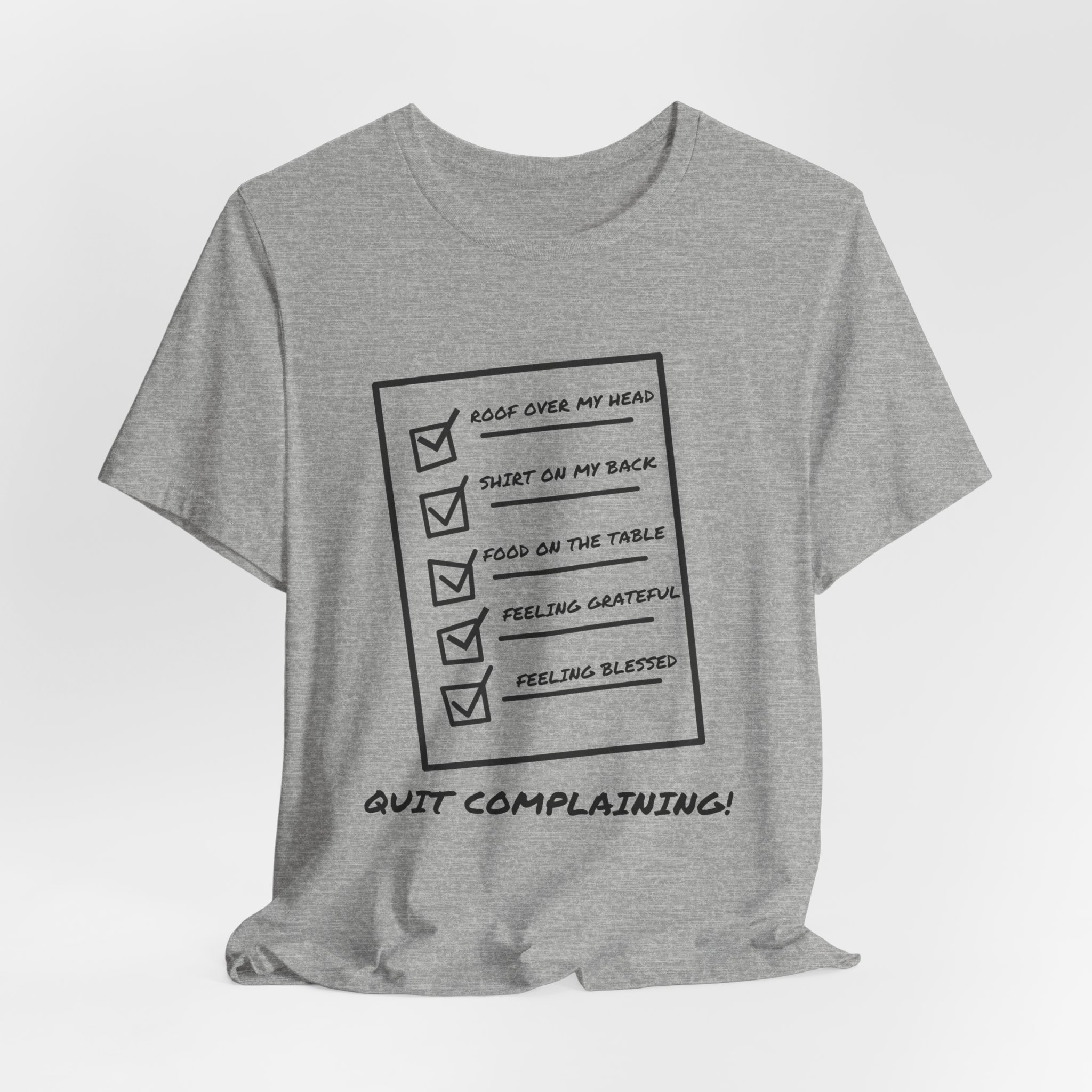 Quit Complaining-Unisex Jersey Short Sleeve Tee - Image 52
