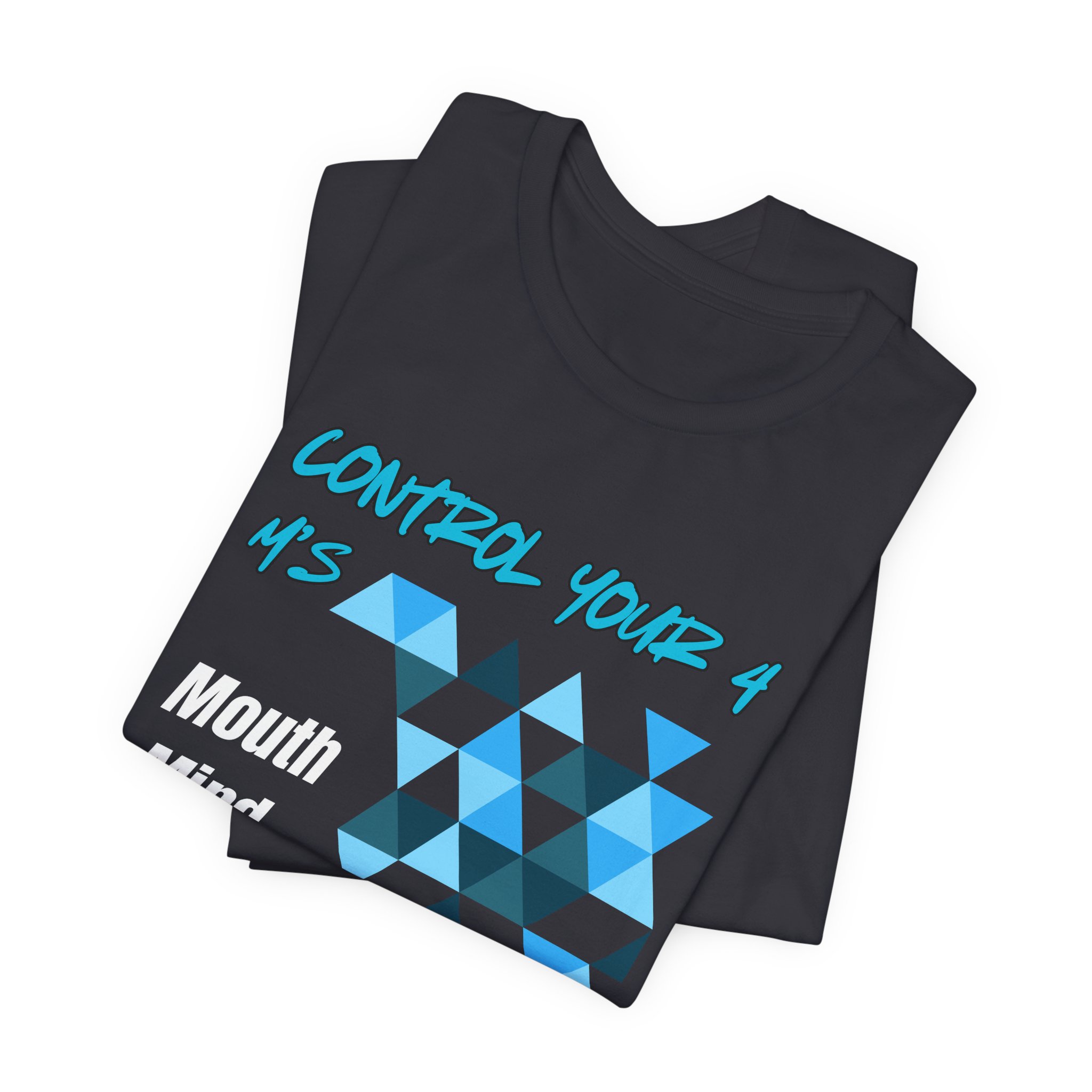 Control Your 4 M's-Unisex Jersey Short Sleeve Tee - Image 15